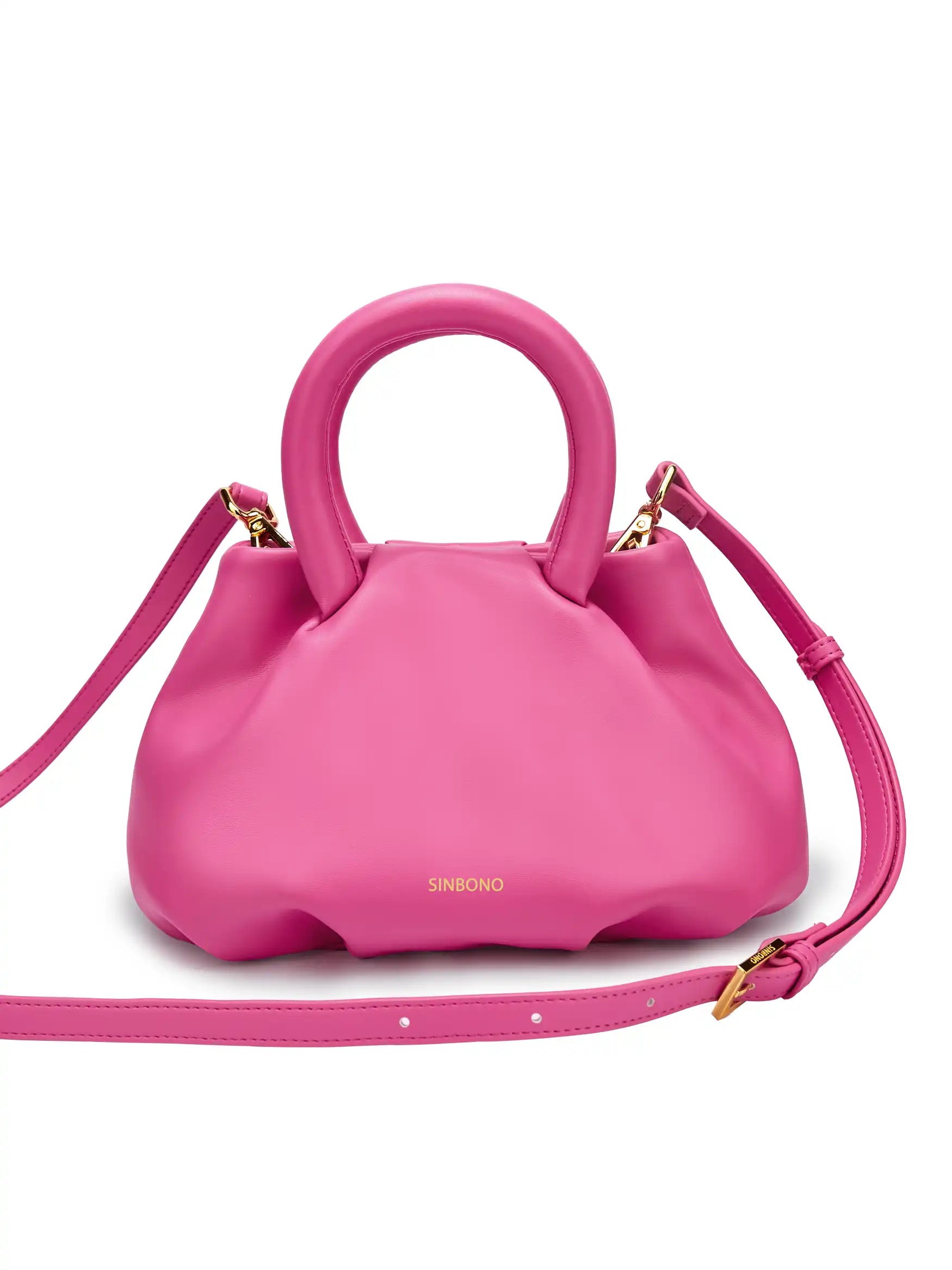Gal Top Handle Crossbody Bag - Bright Pink