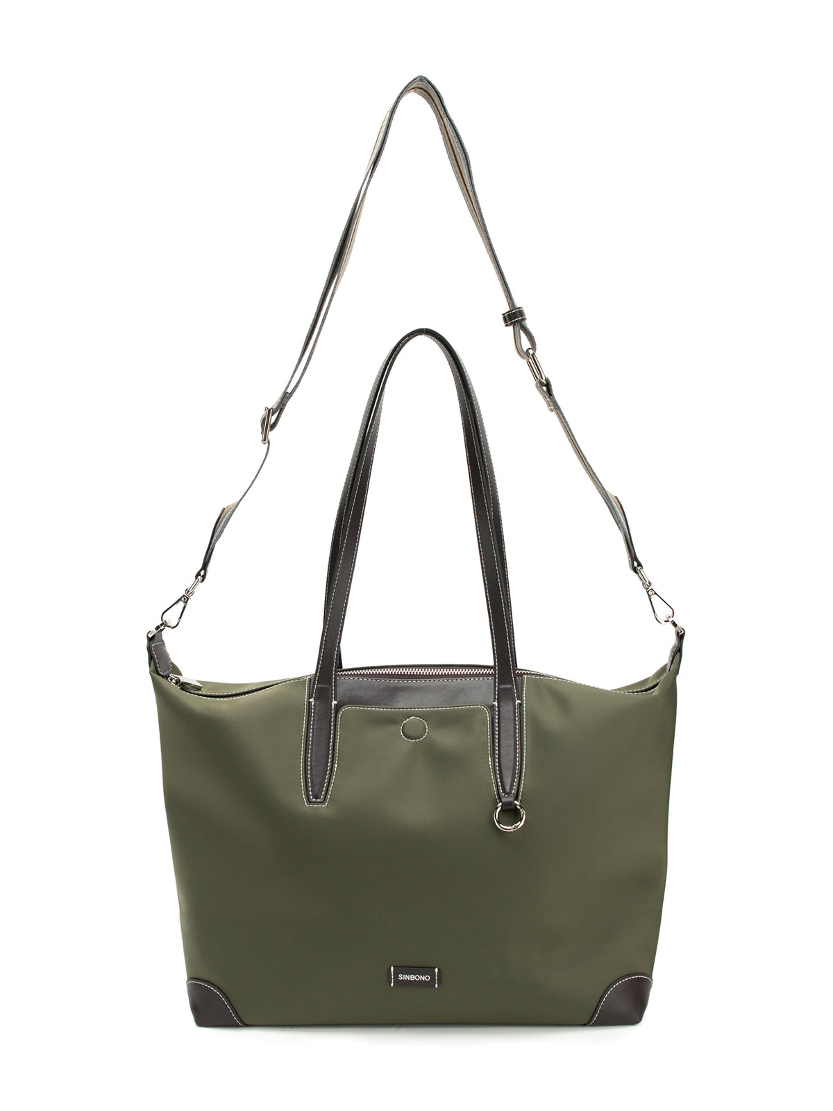 The Olivia Tote Bag(3.0)- Army Green