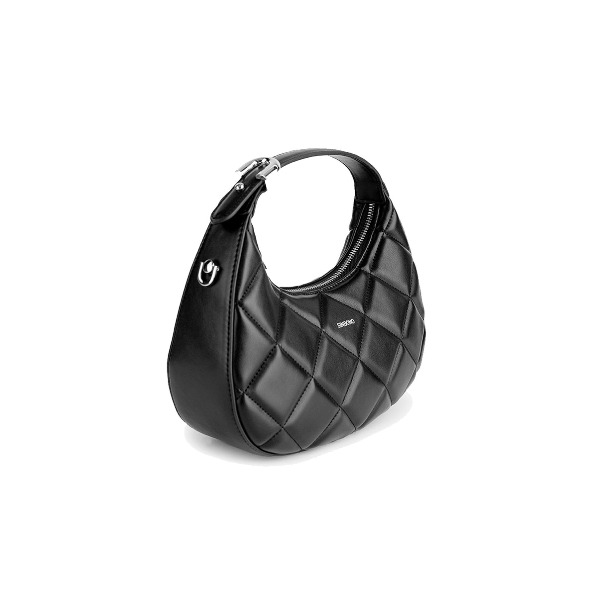 Soleil Top Handle Crossbody Bag(2.0) - Black