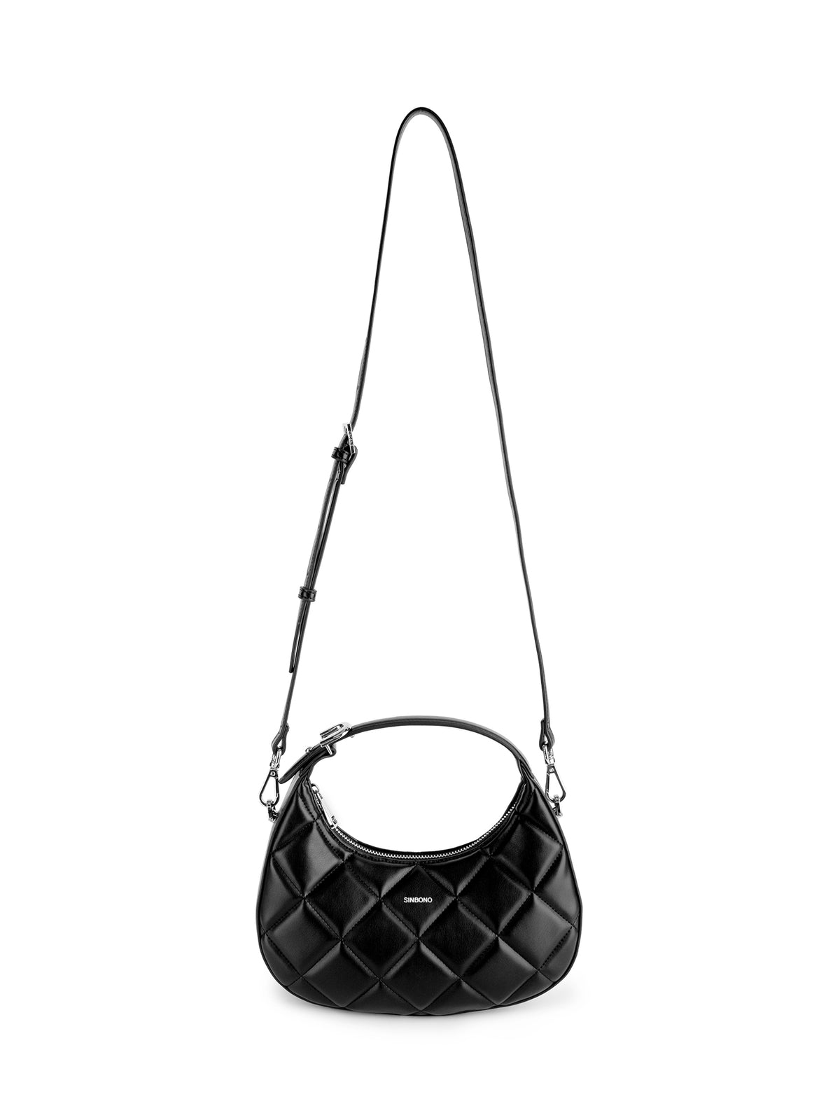 Soleil Top Handle Crossbody Bag(2.0) - Black