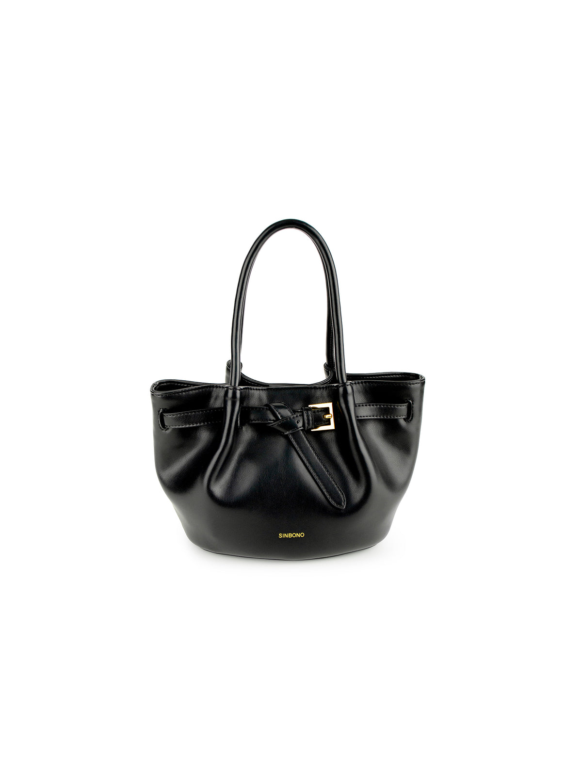 Elise Top Handle Crossbody Bag- Black