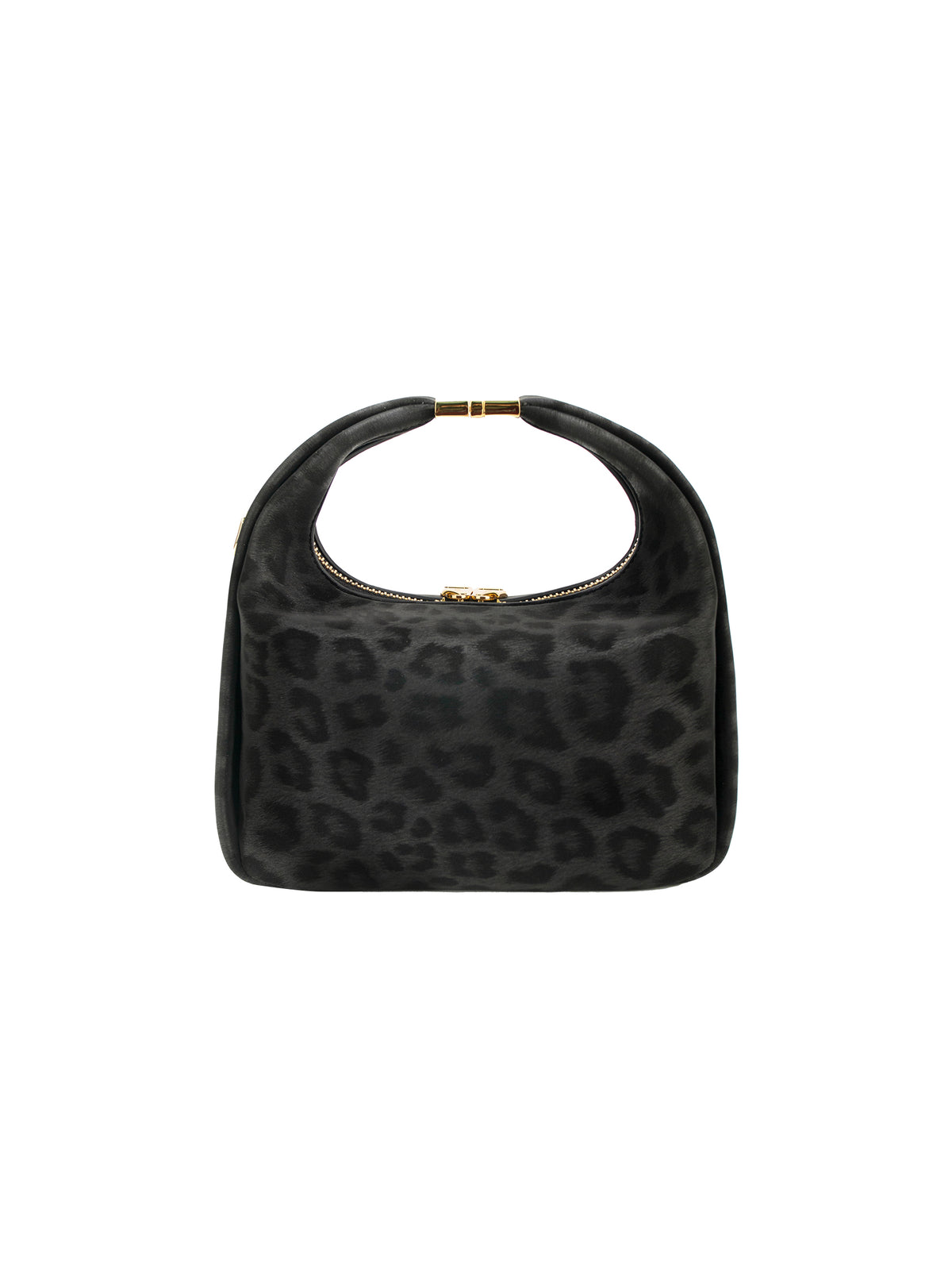 Beatrix Top Handle Crossbody Bag(3.0) - Black Leopar Print