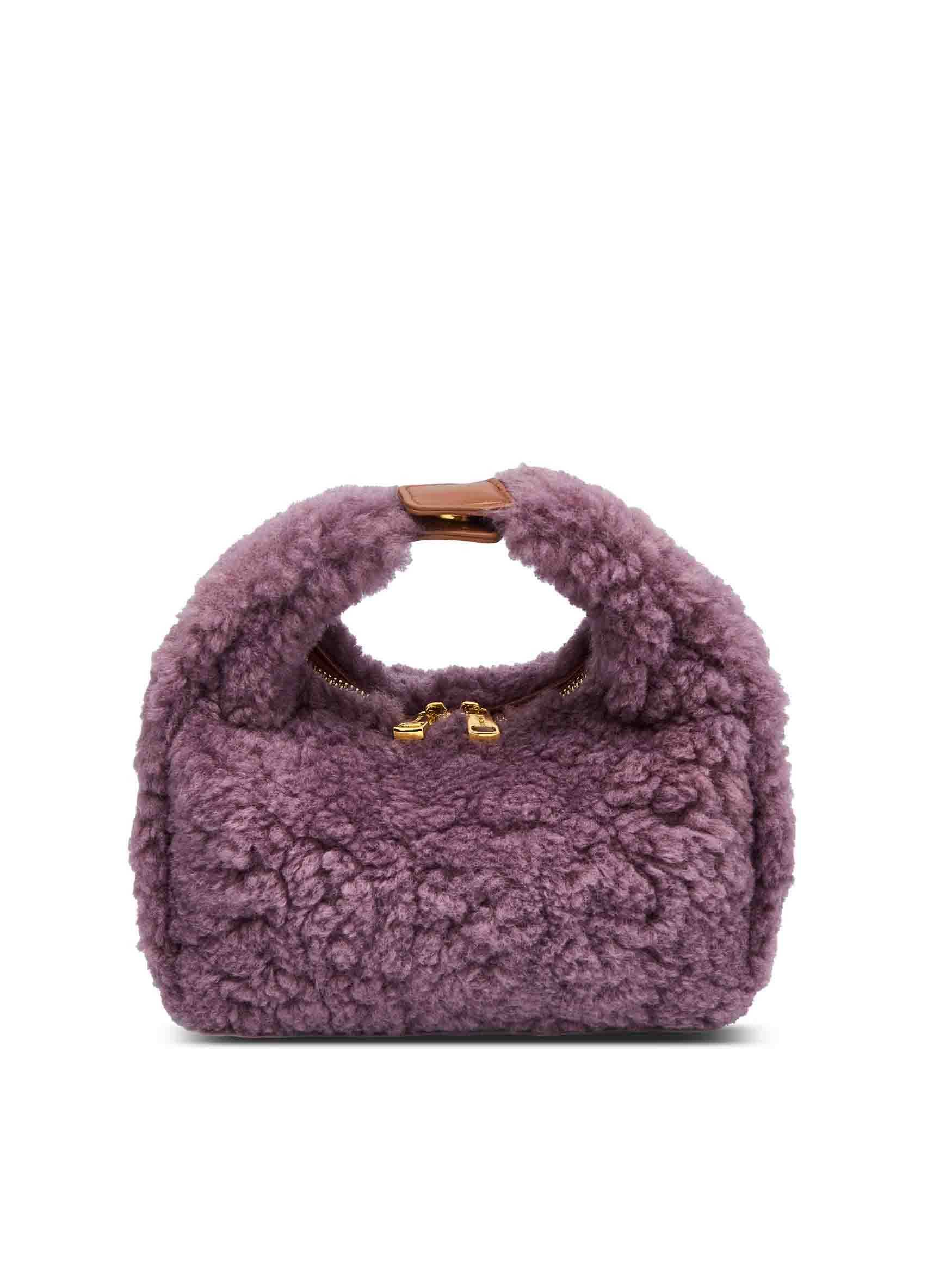 Medium Vienna Top Handle Crossbody Bag - Grape Purple