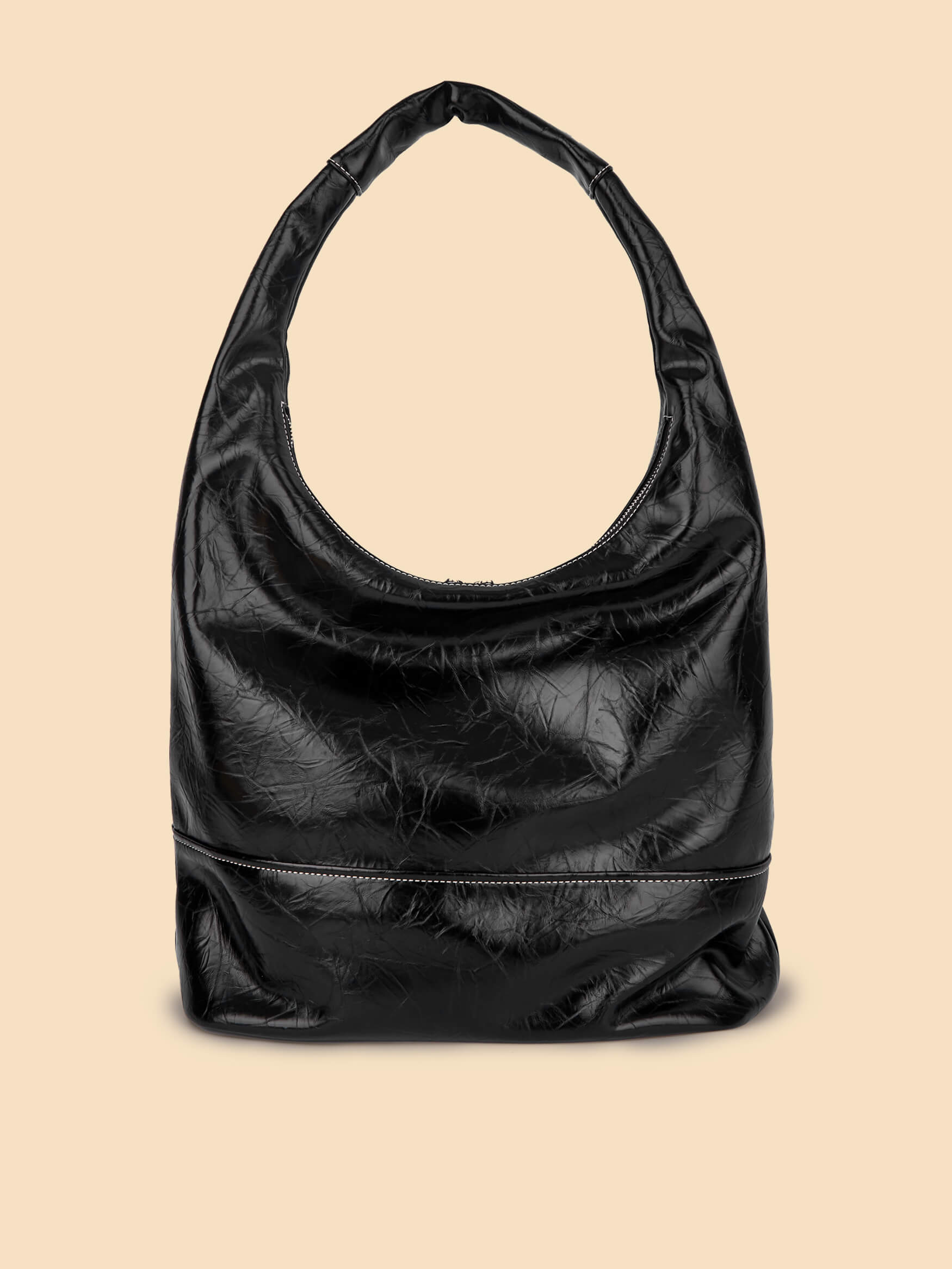 SINBONO Berry Hobo Shoulder Bag Black