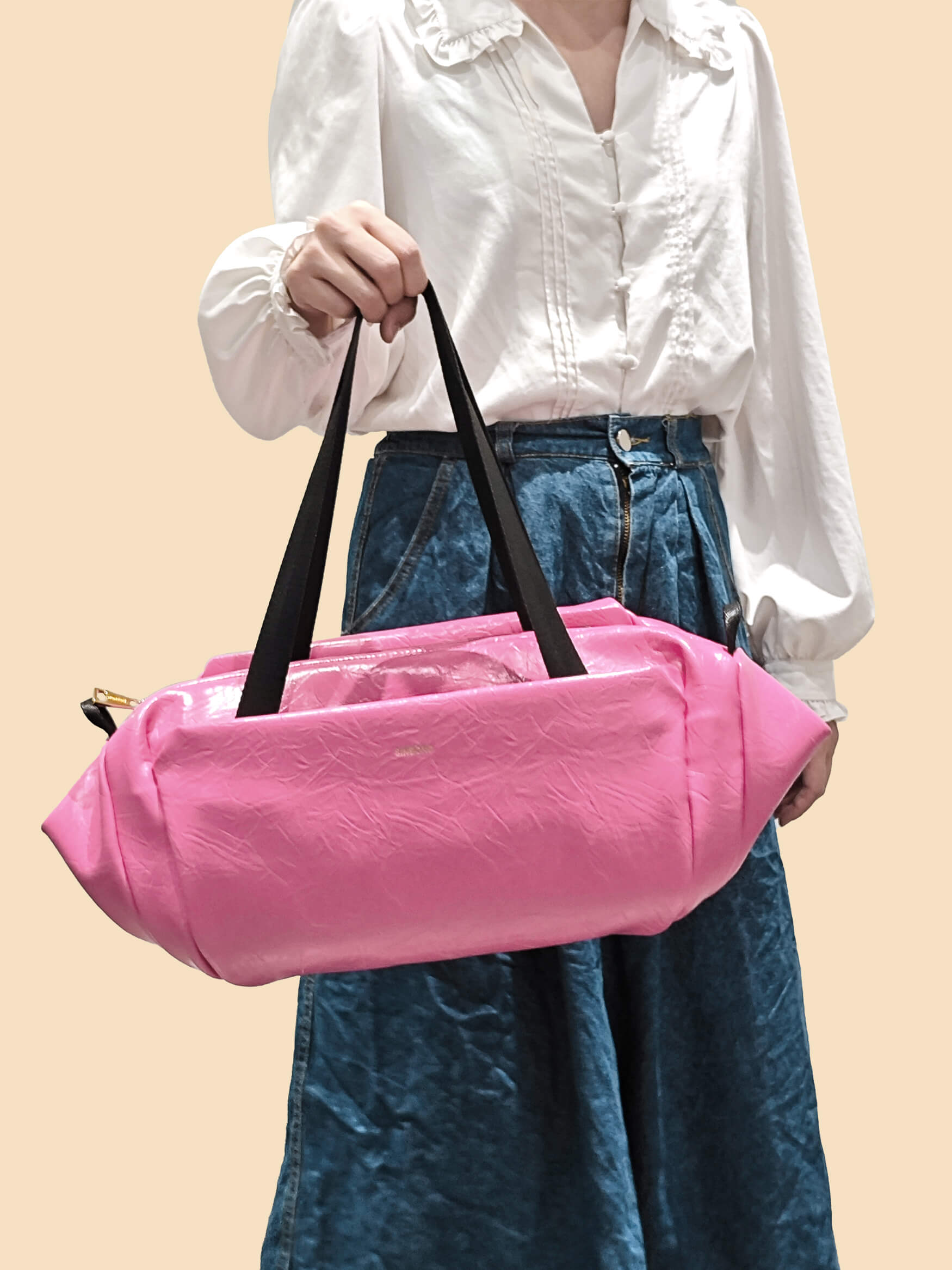 Ecozen Multi-Purpose Yogi Bag - Bright Pink