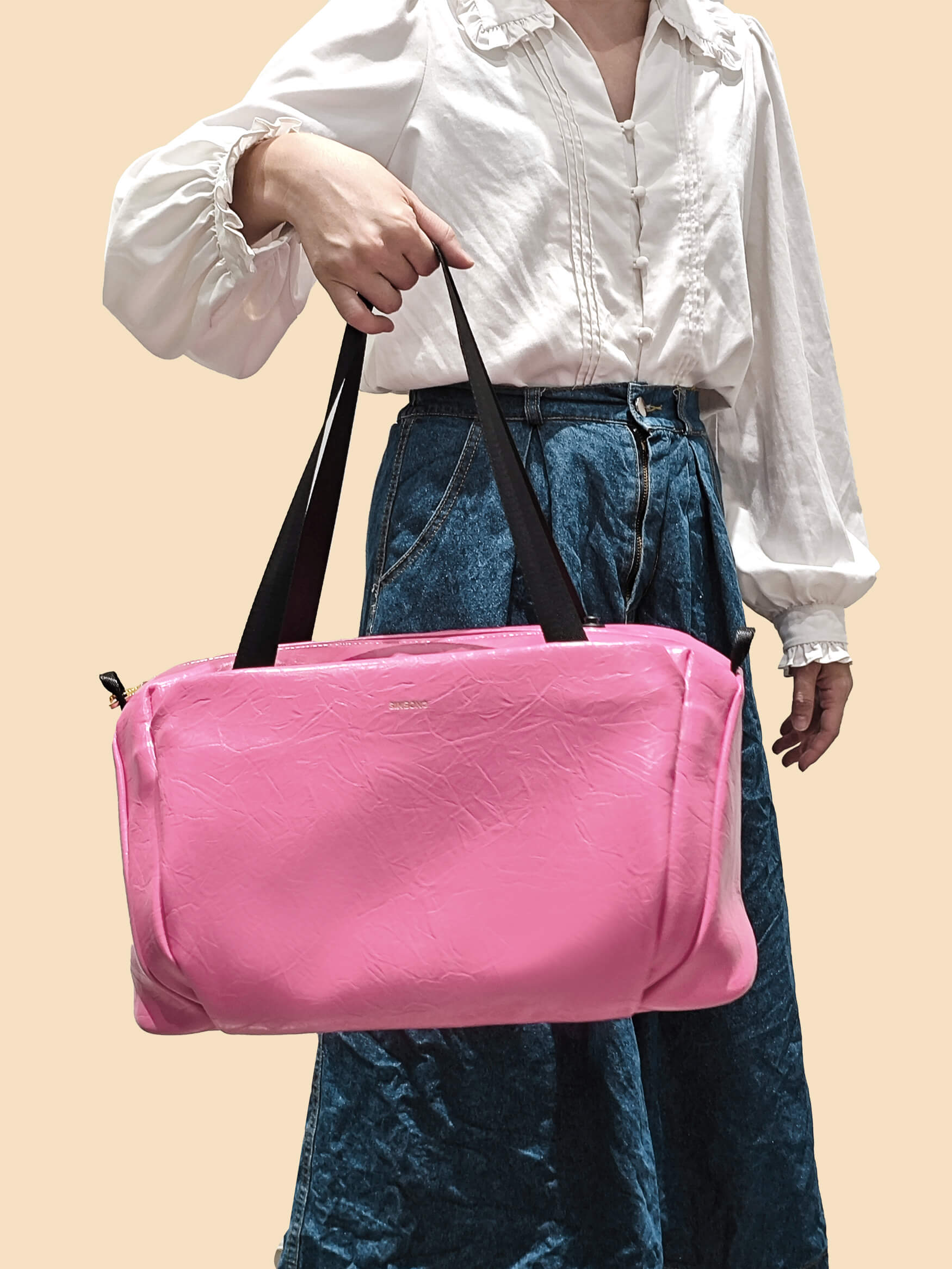 Ecozen Multi-Purpose Yogi Bag - Bright Pink