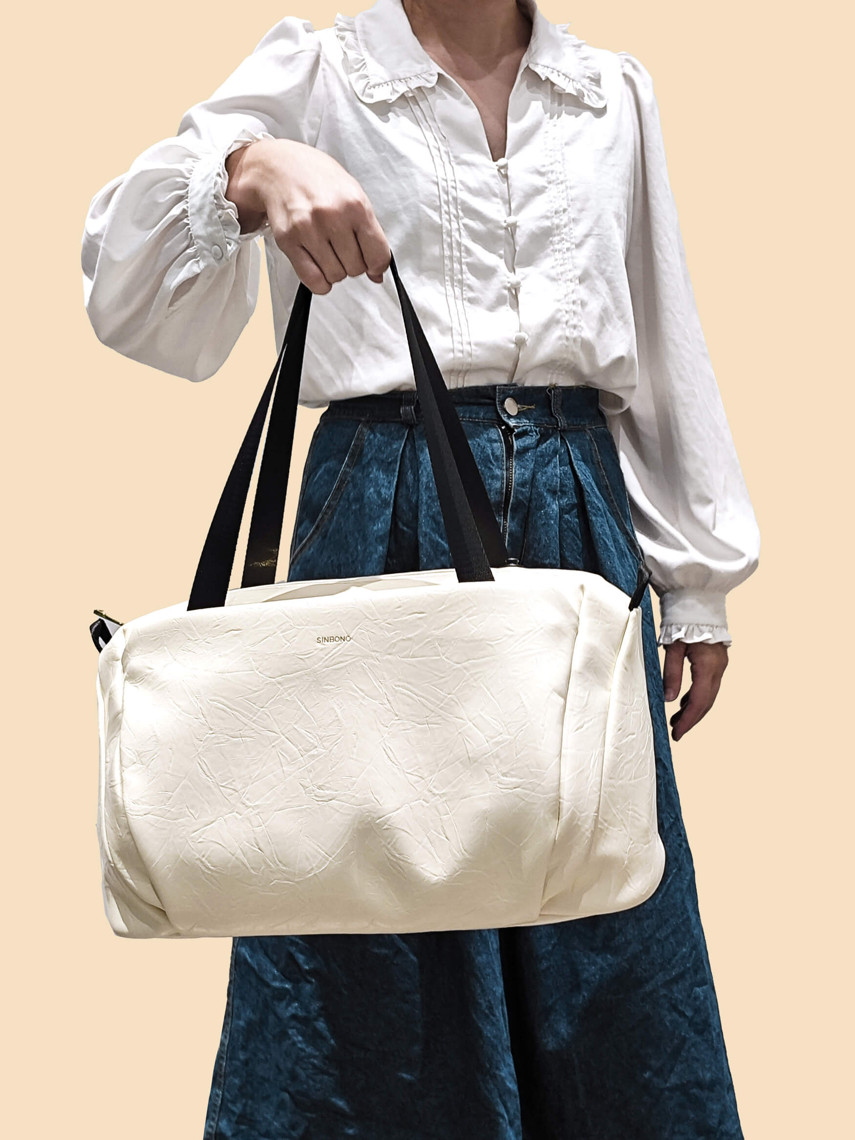 SINBONO Ecozen Multi-Purpose Yogi Bag Ivory
