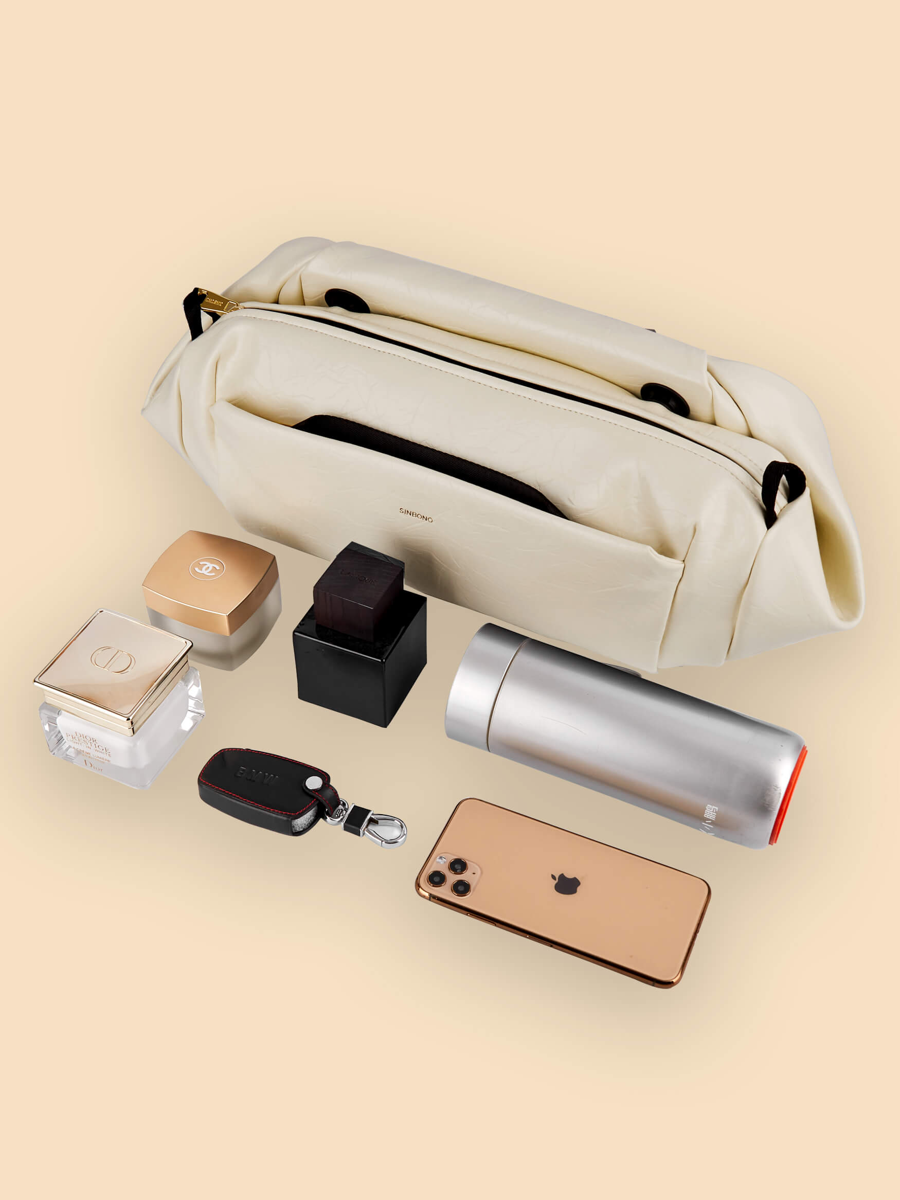 SINBONO Ecozen Multi-Purpose Yogi Bag Ivory