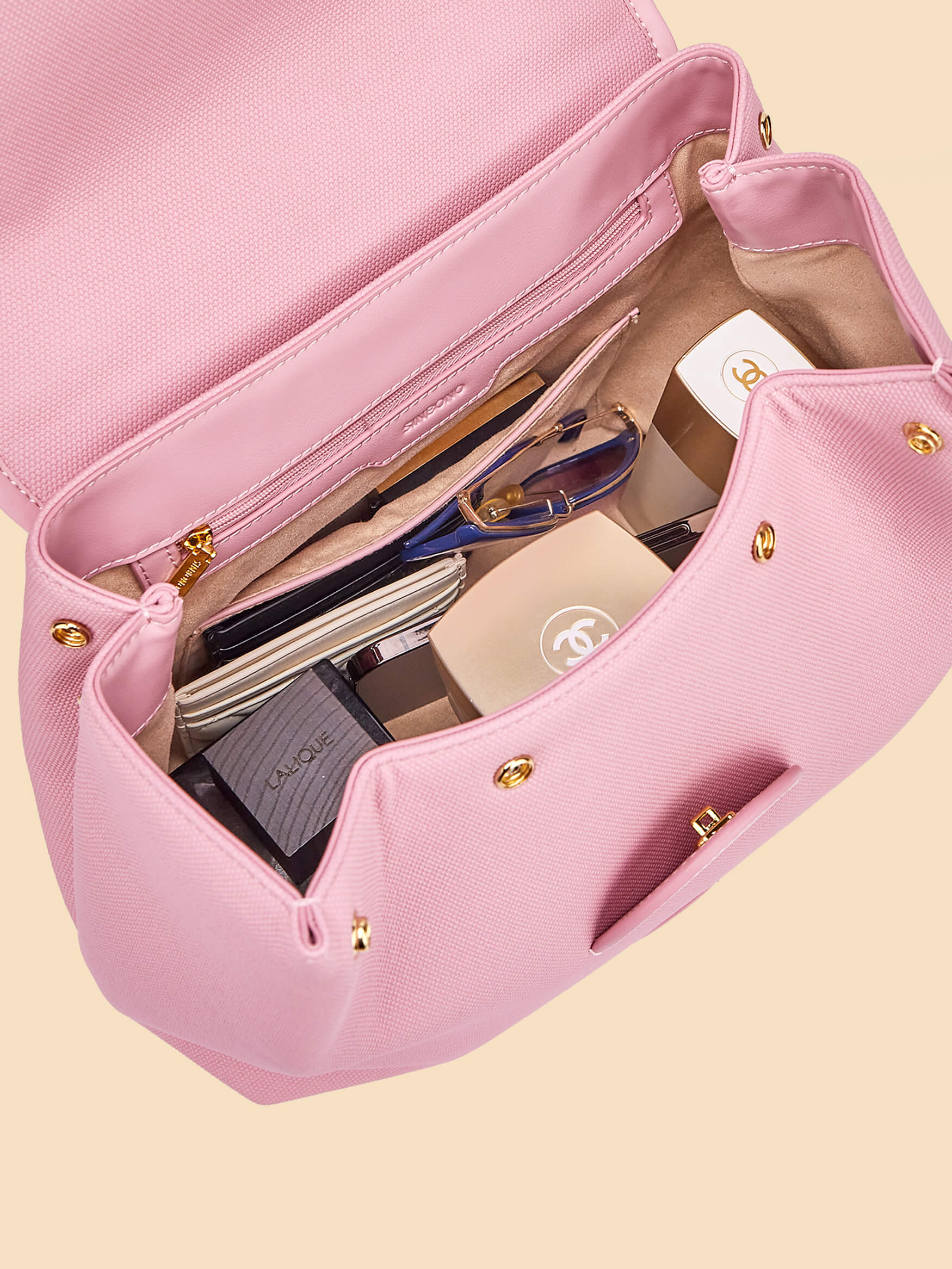Gigi Top Handle Crossbody Bag - Pink
