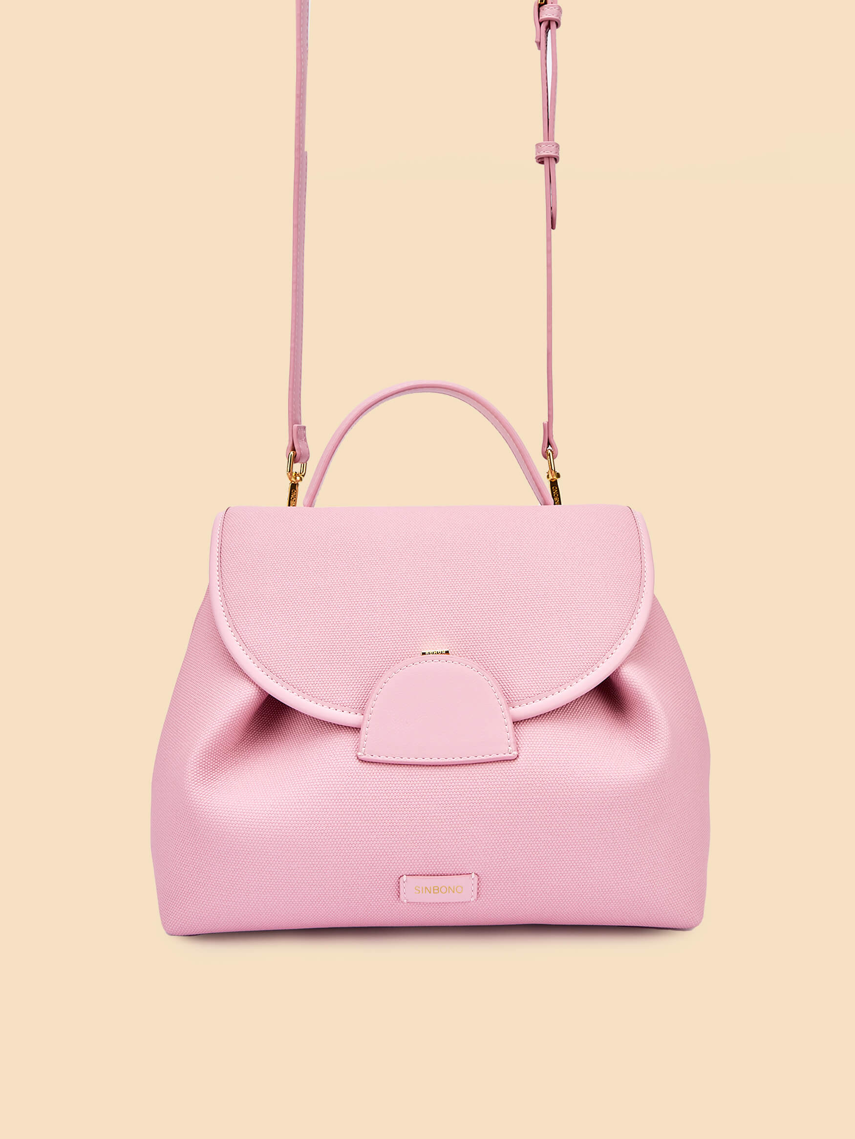 Gigi Top Handle Crossbody Bag - Pink