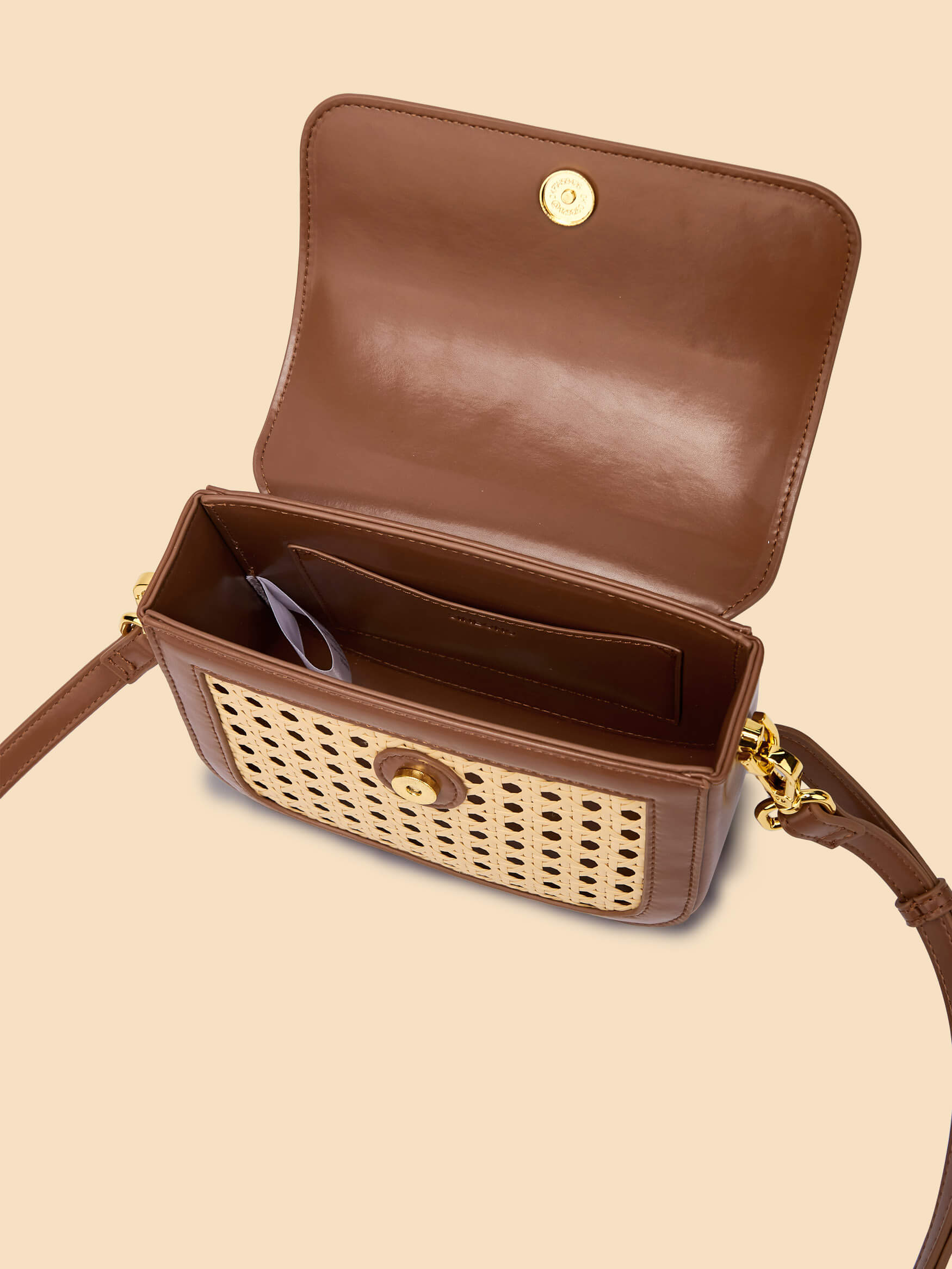 SINBONO Grace Top Handle Crossbody Bag Brown