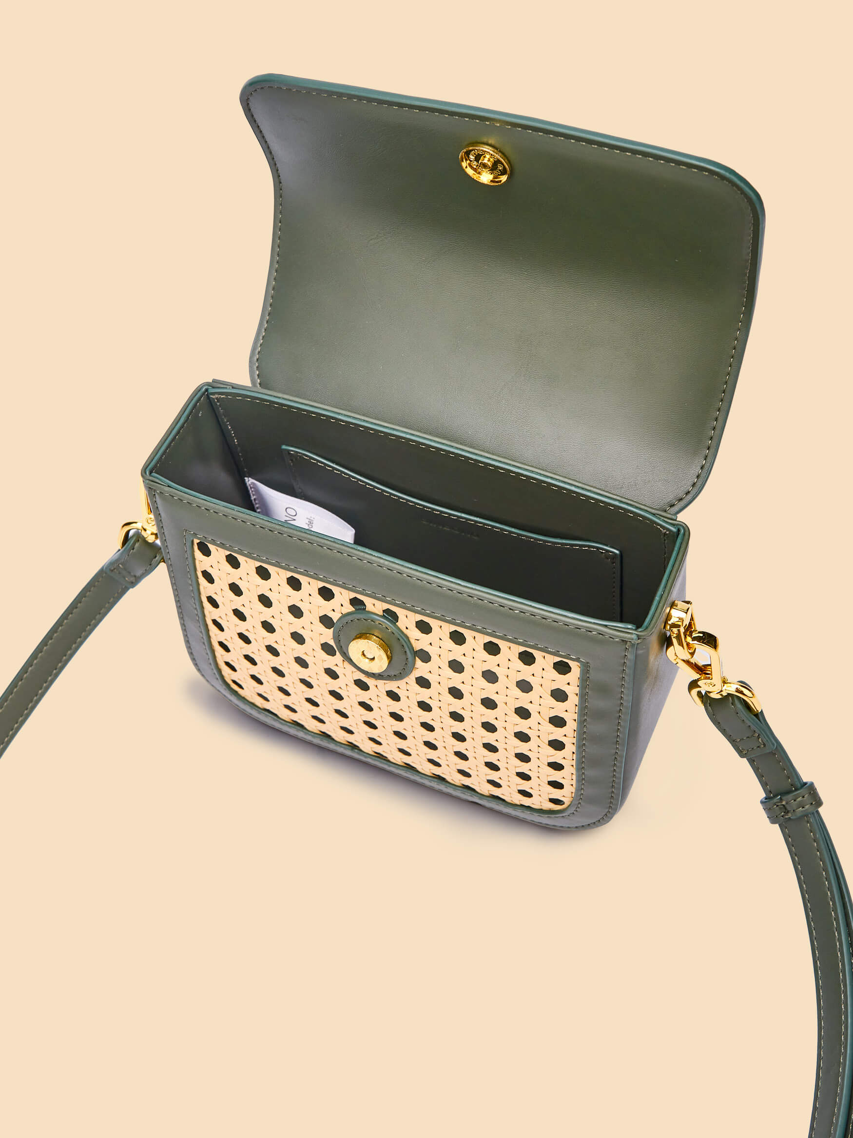 SINBONO Grace Top Handle Crossbody Bag Green