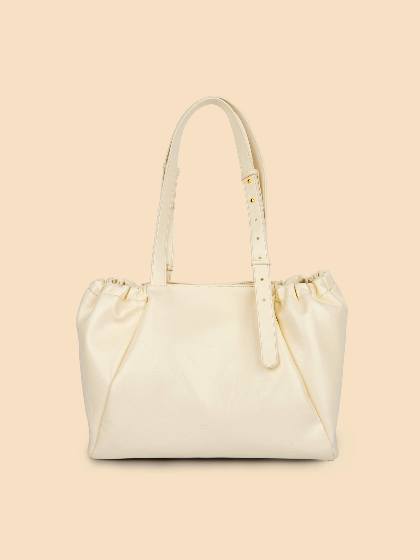 SINBONO Halle Hobo Tote Bag Ivory