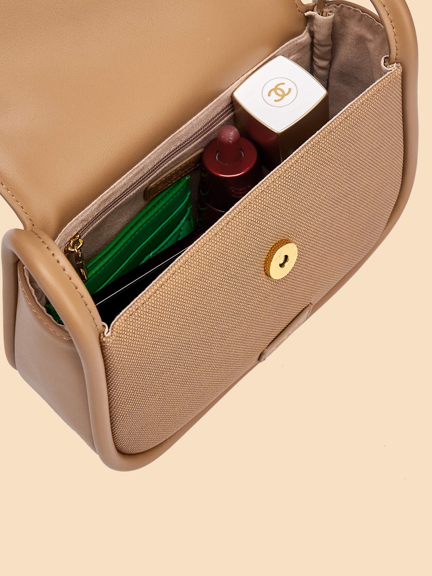 SINBONO Brown Crossbody Bag- High-quality Soft Vegan Leather Bag