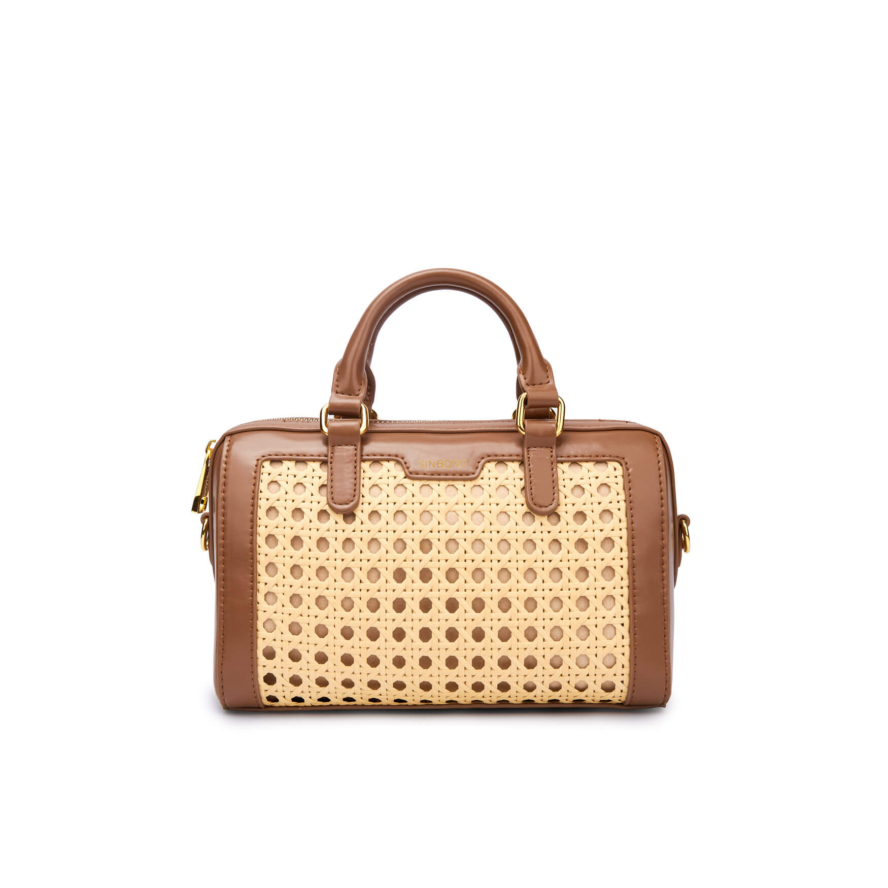 SINBONO Juliet Top Handle Crossbody Bag Brown