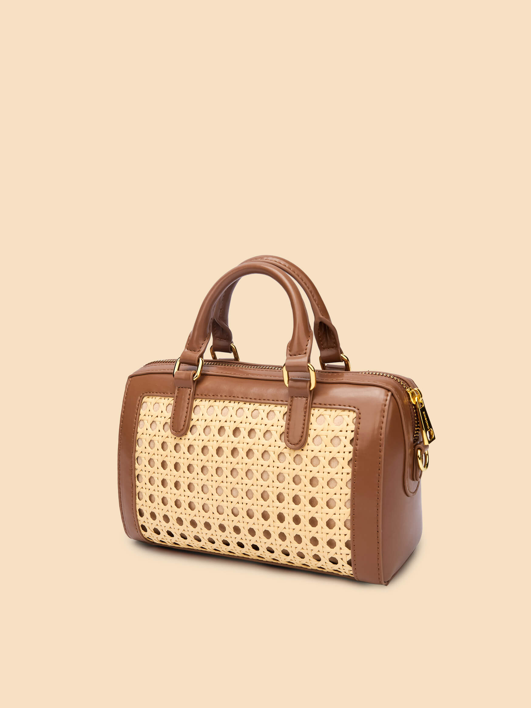 SINBONO Juliet Top Handle Crossbody Bag Brown