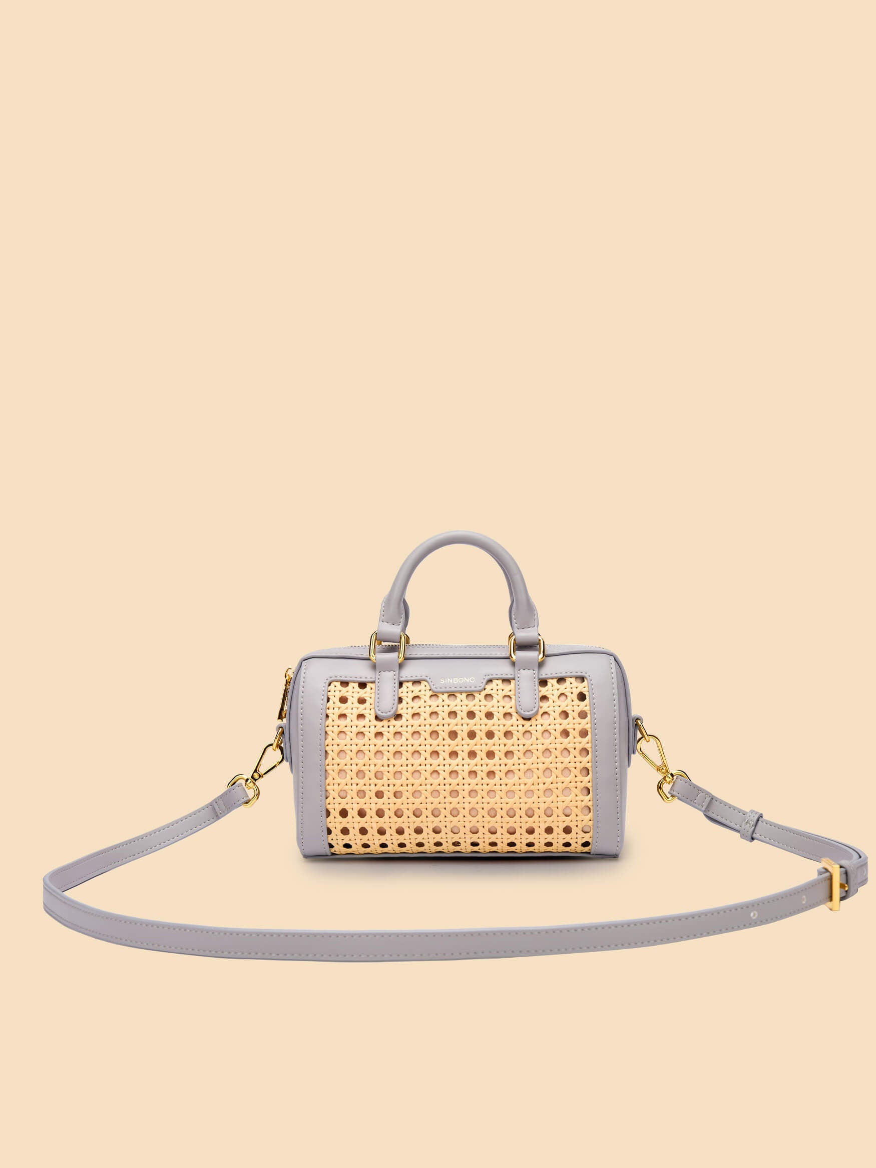SINBONO Juliet Top Handle Crossbody Bag Gray
