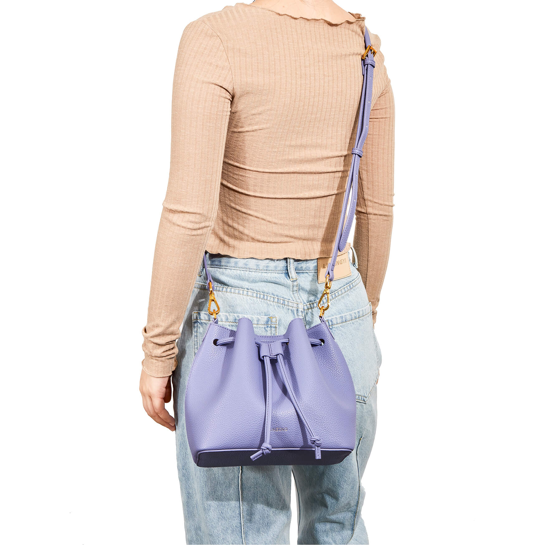 Kate Bucket Bag - Purple