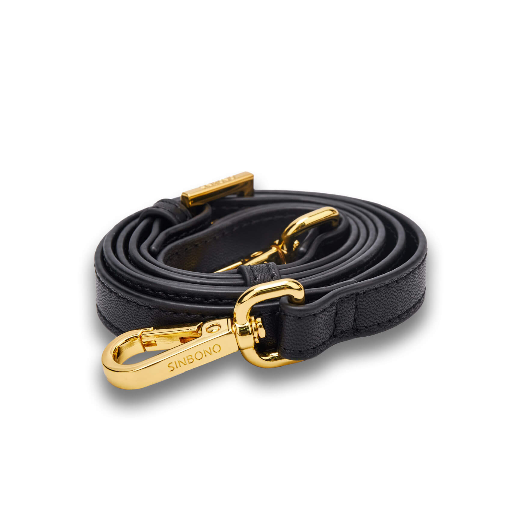 SINBONO Long Black Braided Shoulder Strap - Purse with Shoulder Strap