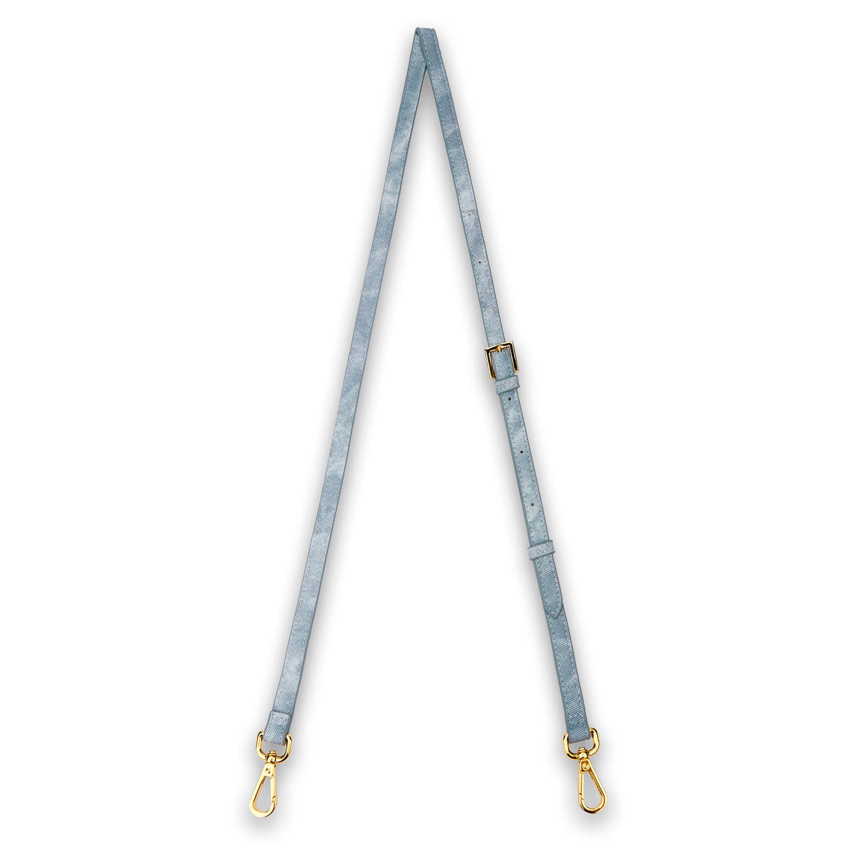 SINBONO Long Mist Blue Shoulder Strap - Purse with Shoulder Strap