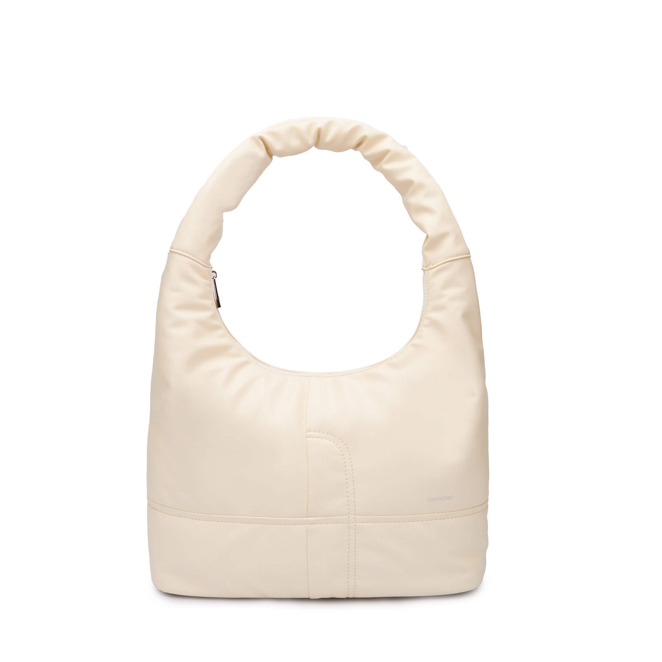 SINBONO Medium Berry Hobo Shoulder Bag Ivory