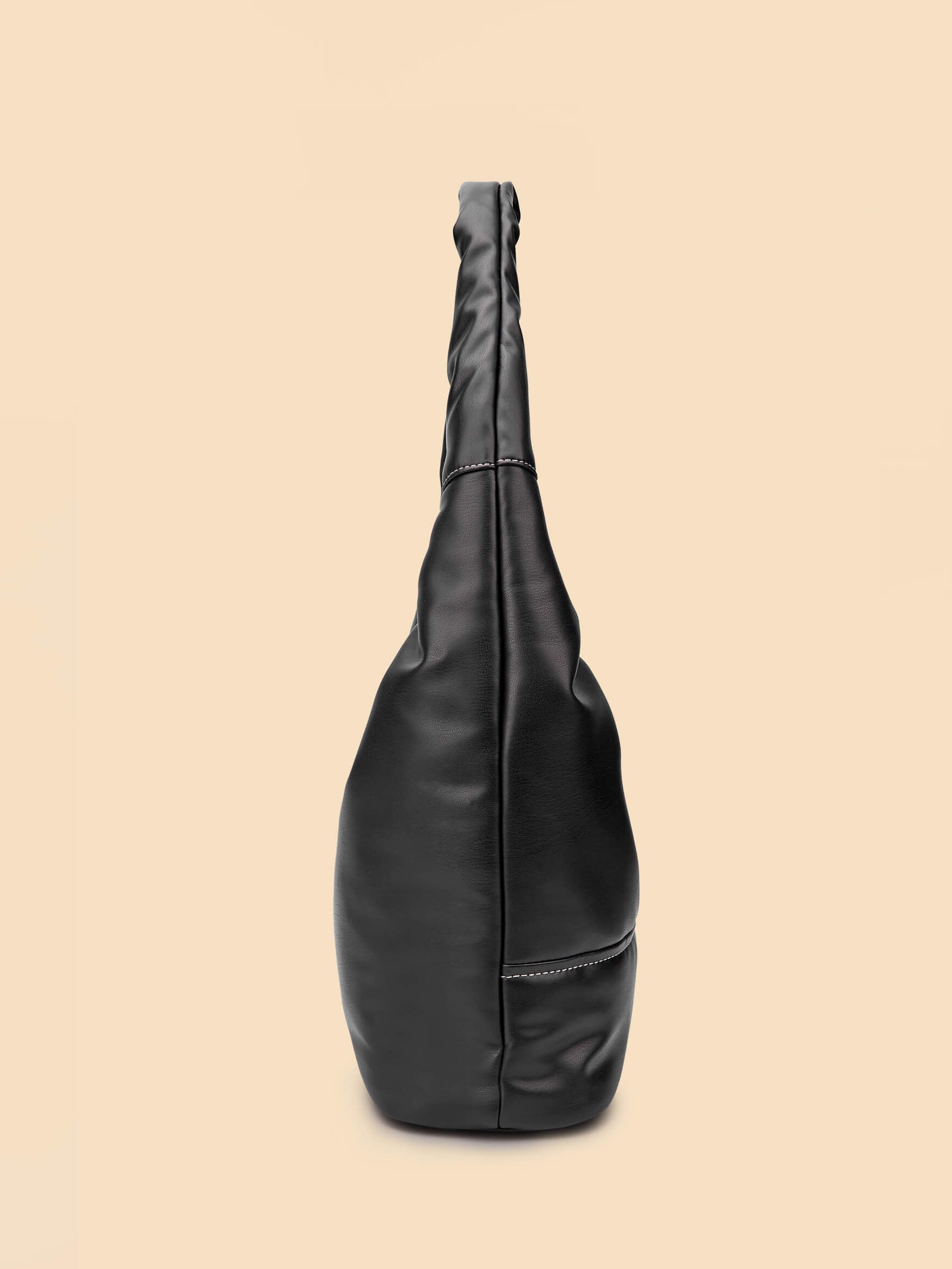 SINBONO Medium Berry Hobo Shoulder Bag Black