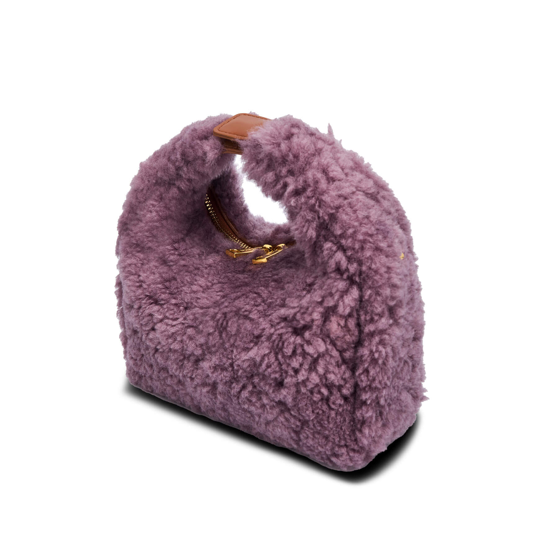 SINBONO Vienna Medium-Sized Grape Purple Vegan Leather Purses