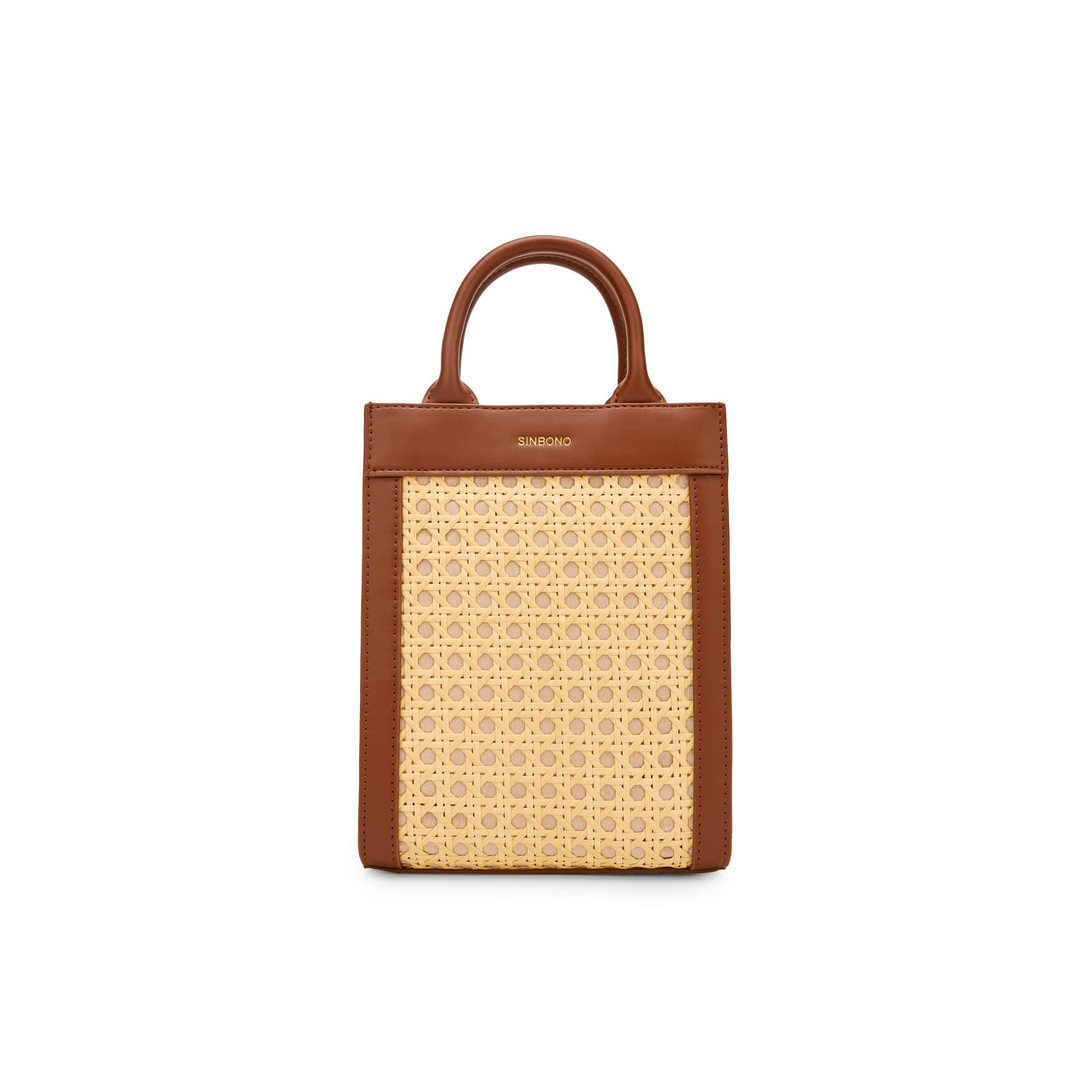SINBONO Tabitha Top Handle Crossbody Bag Brown