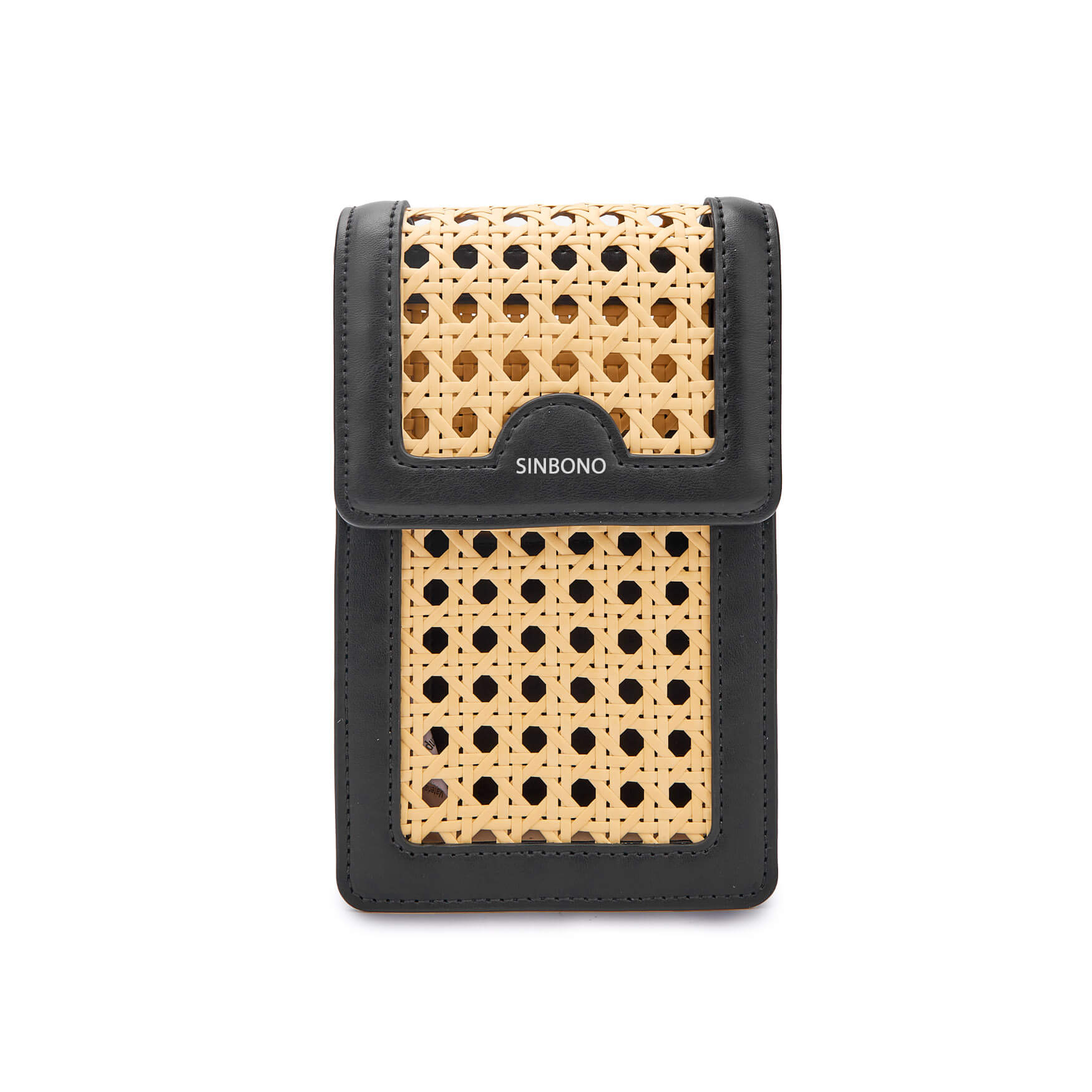 SINBONO Vera Crossbody Wallet Phone Bag Black
