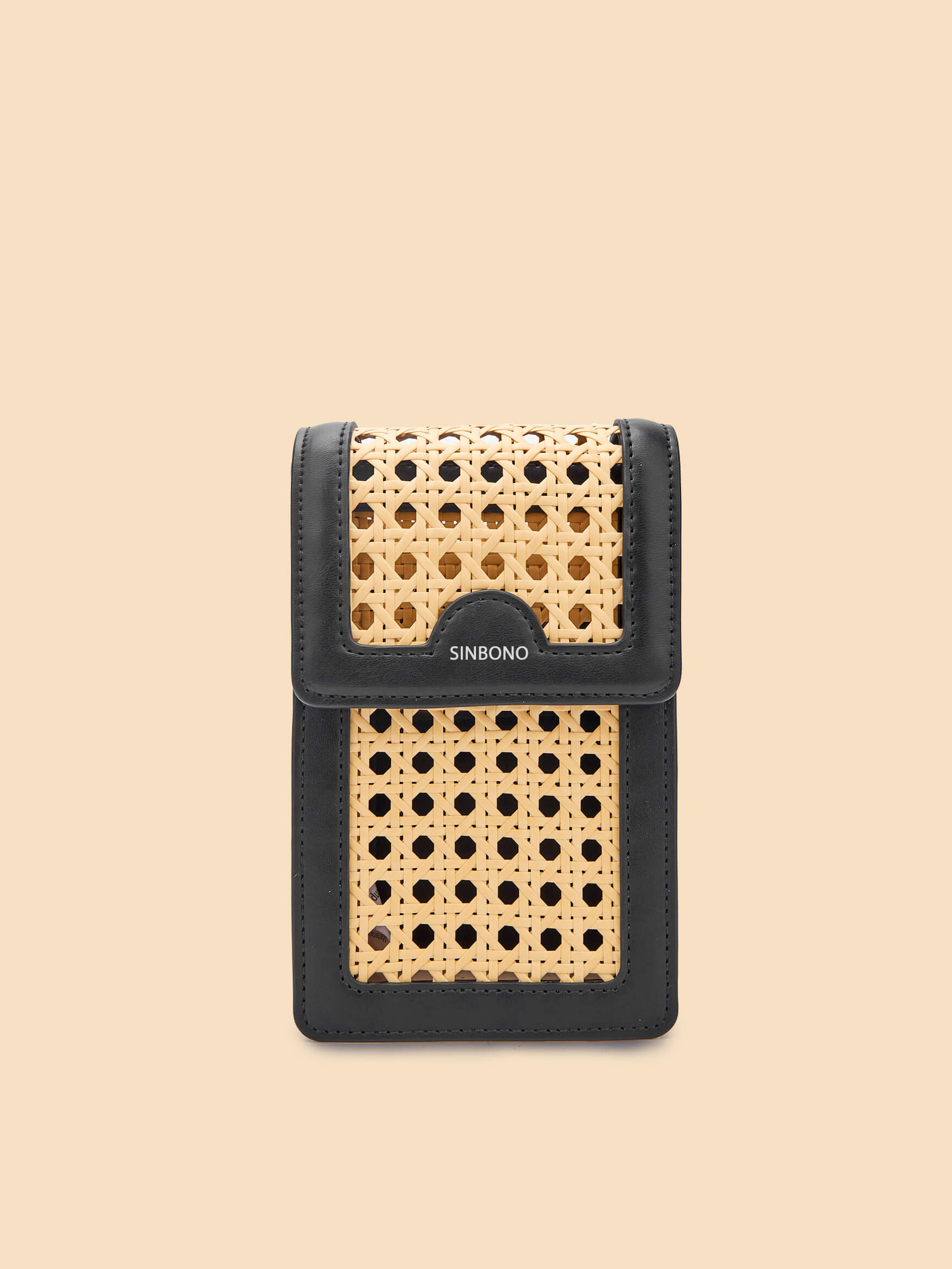 SINBONO Vera Crossbody Wallet Phone Bag Black