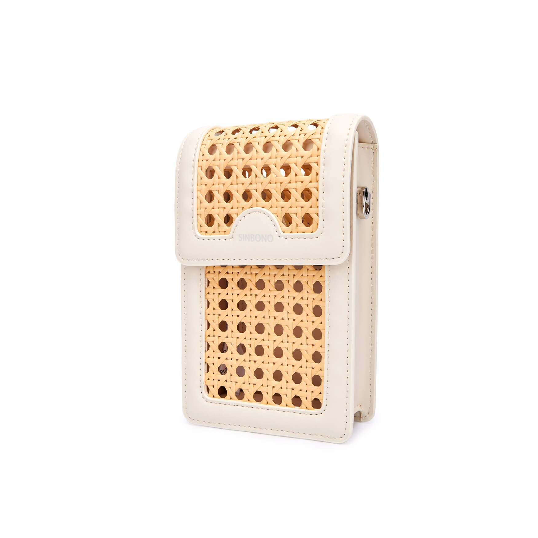 SINBONO Vera Crossbody Wallet Phone Bag Ivory