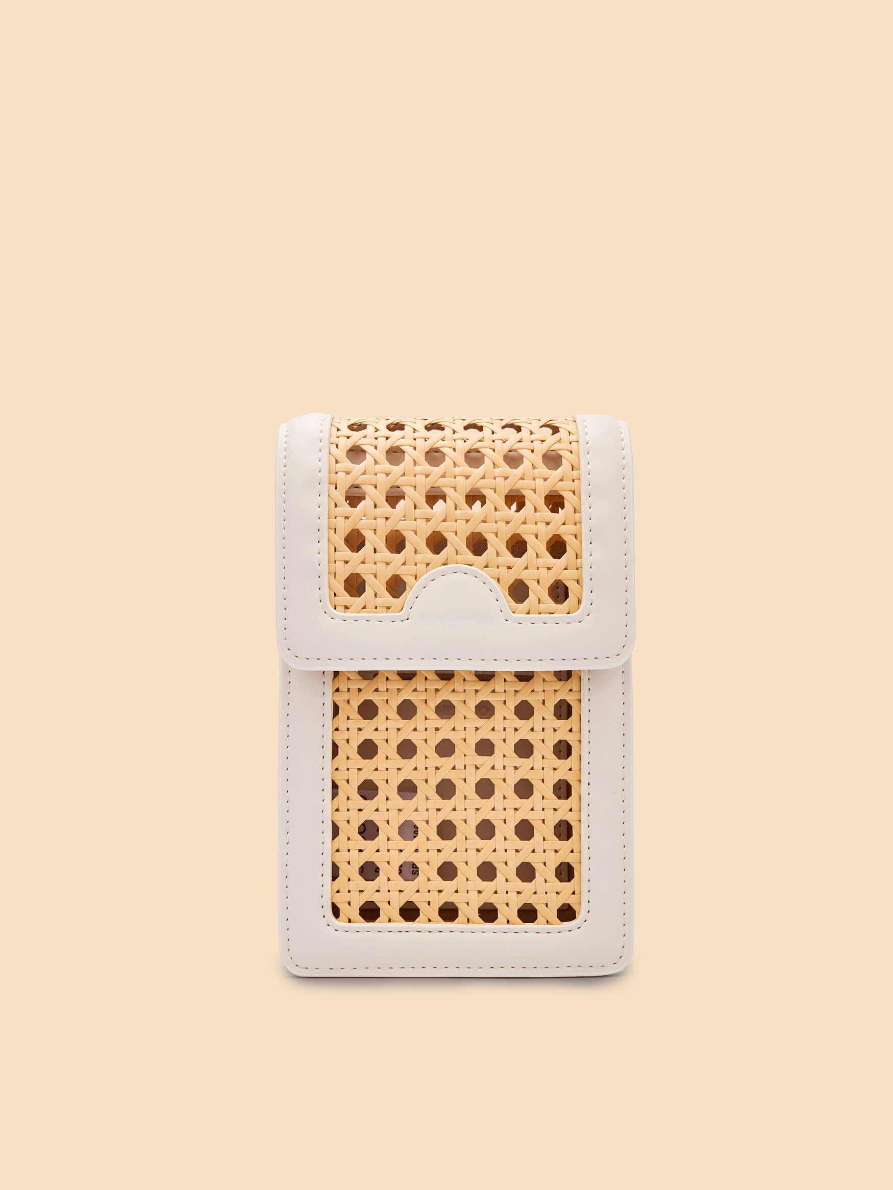 SINBONO Vera Crossbody Wallet Phone Bag Ivory