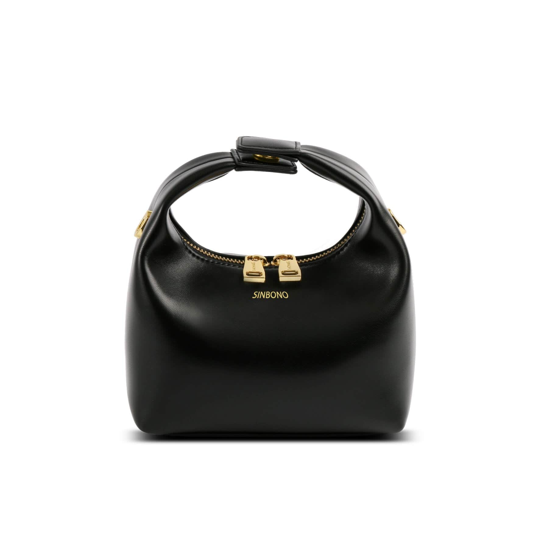 SINBONO Black Crossbody Bag- High-quality Soft Vegan Leather Bag