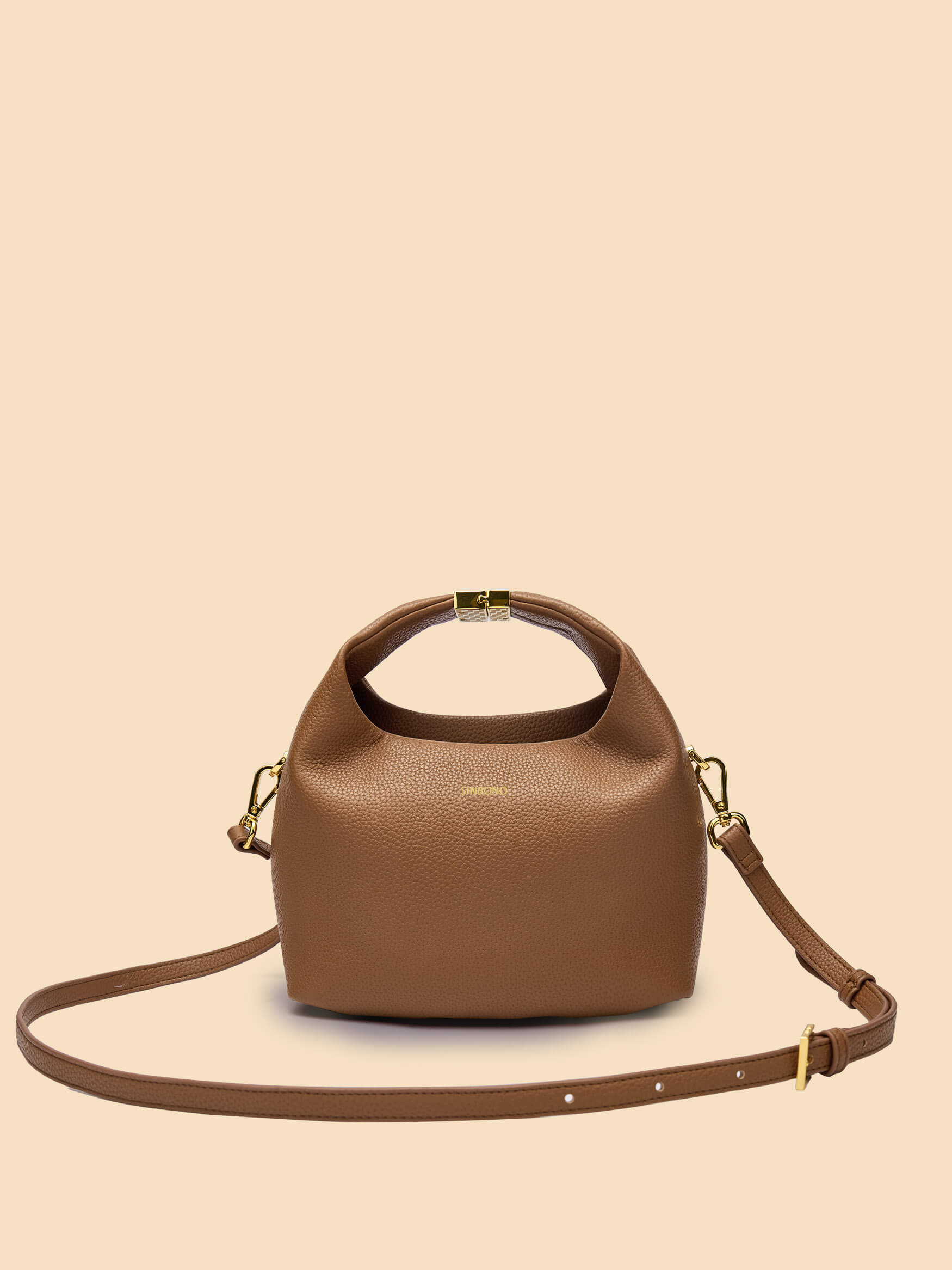 SINBONO Vivienne Top Handle Crossbody Bag Gray