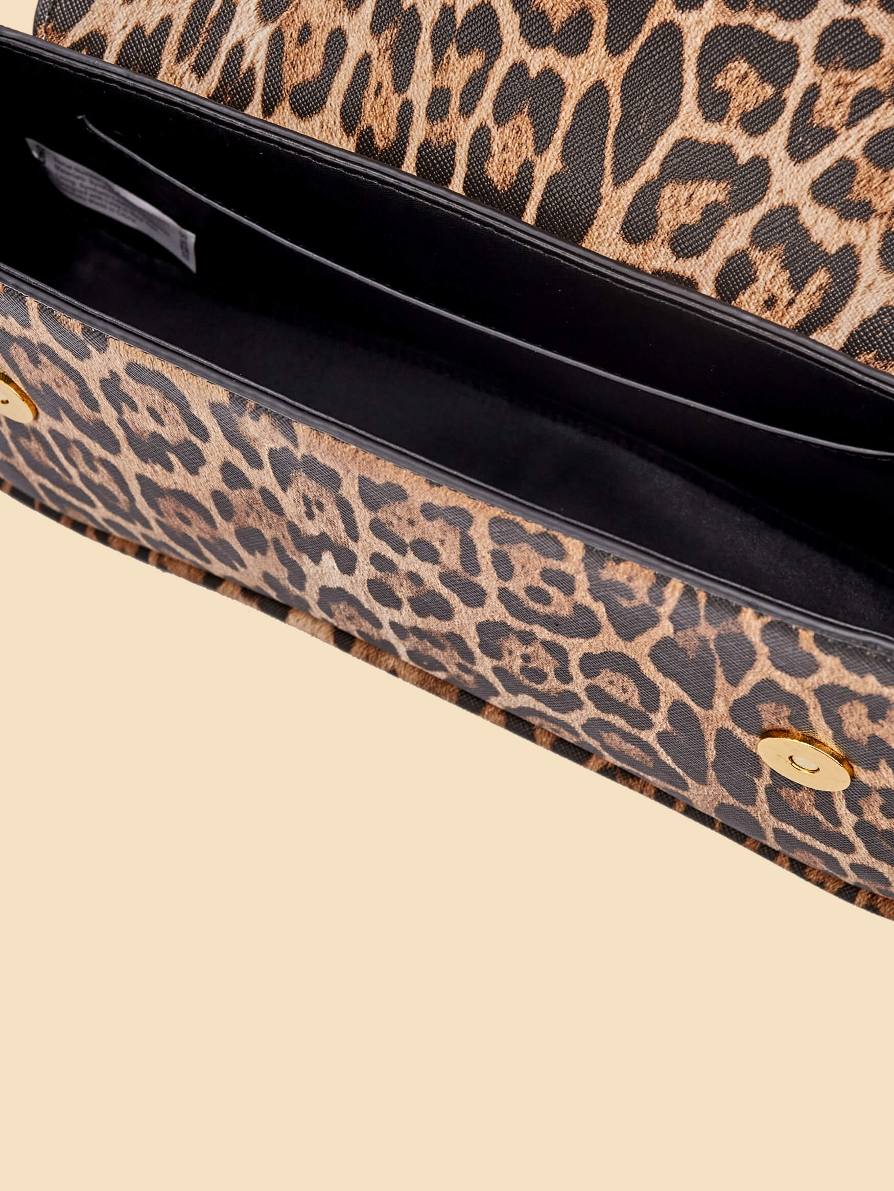 SINBONO Zoe Shoulder Bag Brown leopard print - Sustainable Leather Bag