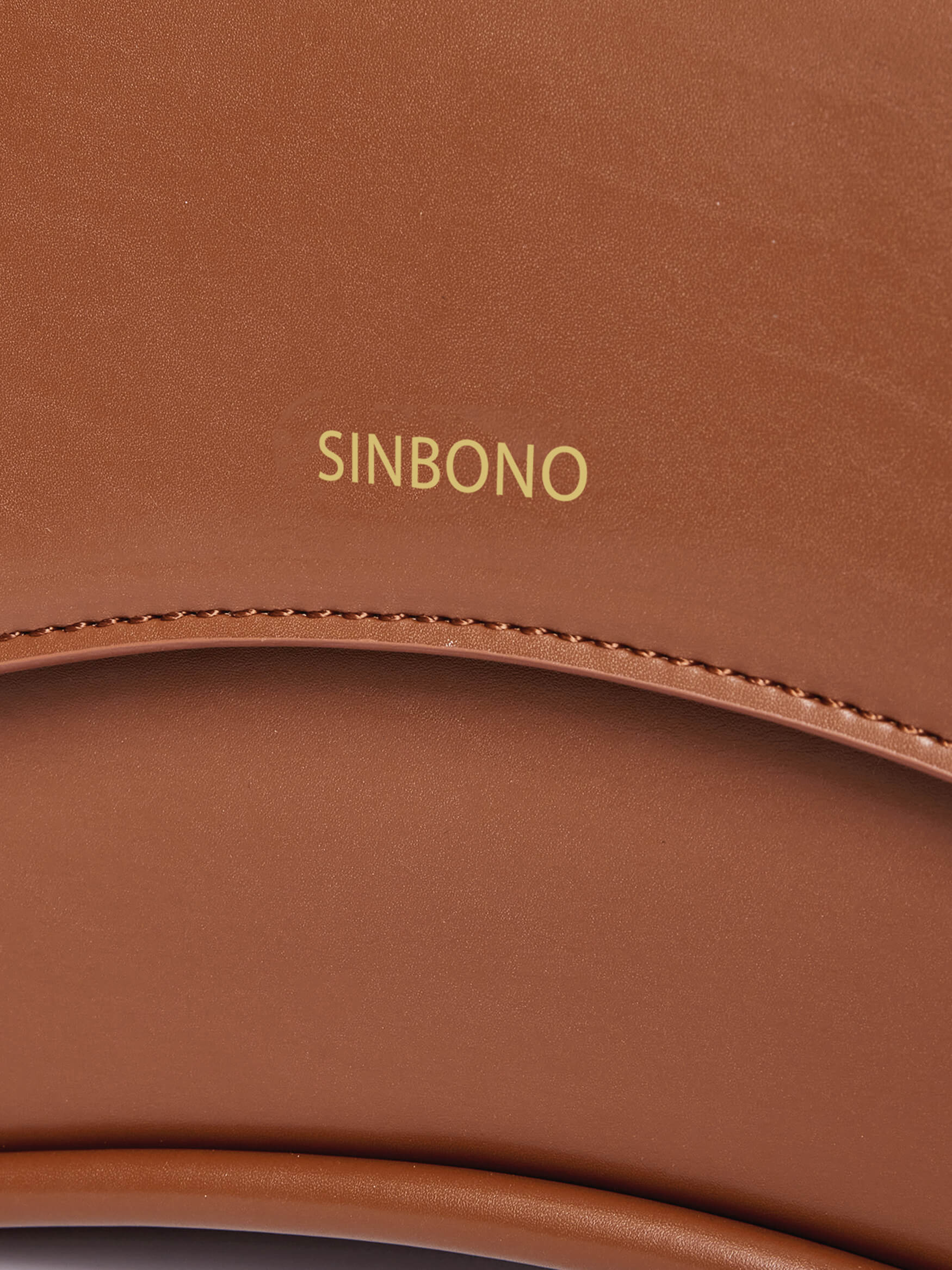 SINBONO Zoe Dark Brown Shoulder Bag - Ecofriendly Vegan Leather Bag