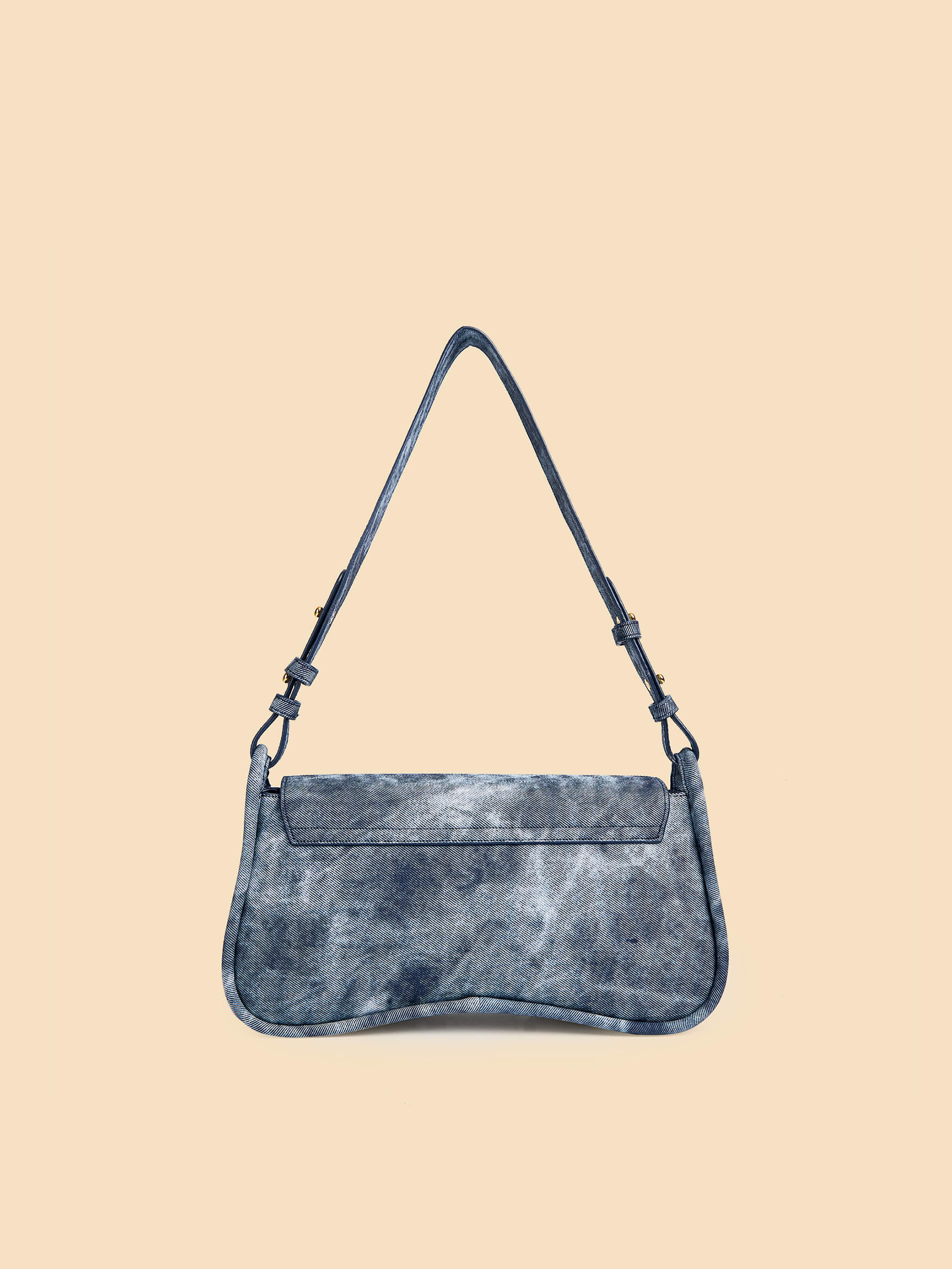 SINBONO Zoe Shoulder Bag Deep Blue - Sustainable Leather Bag