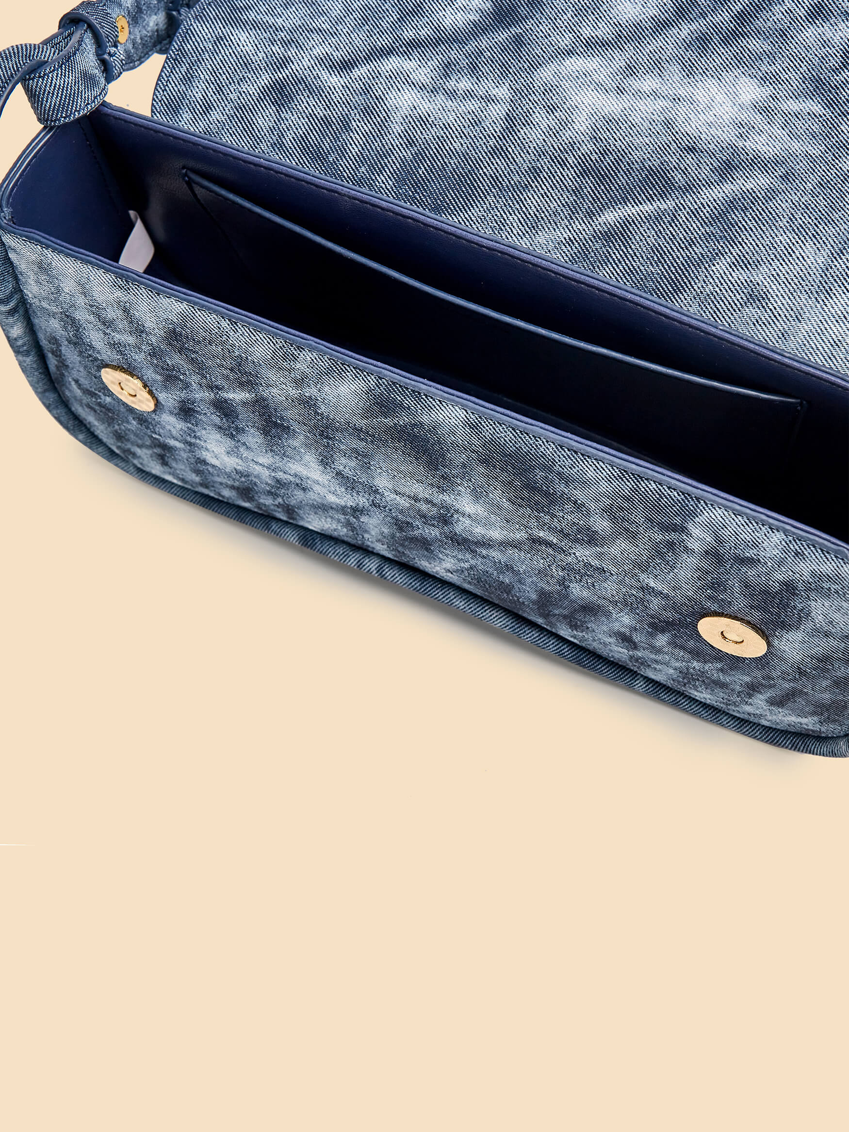 SINBONO Zoe Shoulder Bag Deep Blue - Sustainable Leather Bag