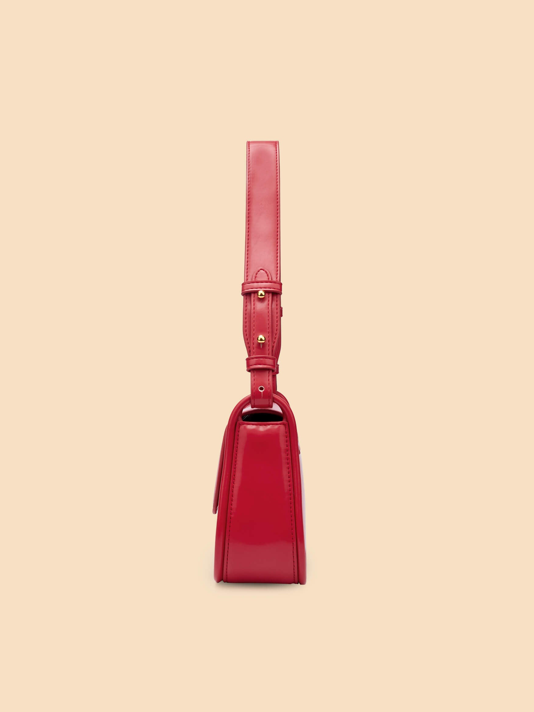 SINBONO Zoe Shoulder Bag Red - Sustainable Leather Bag
