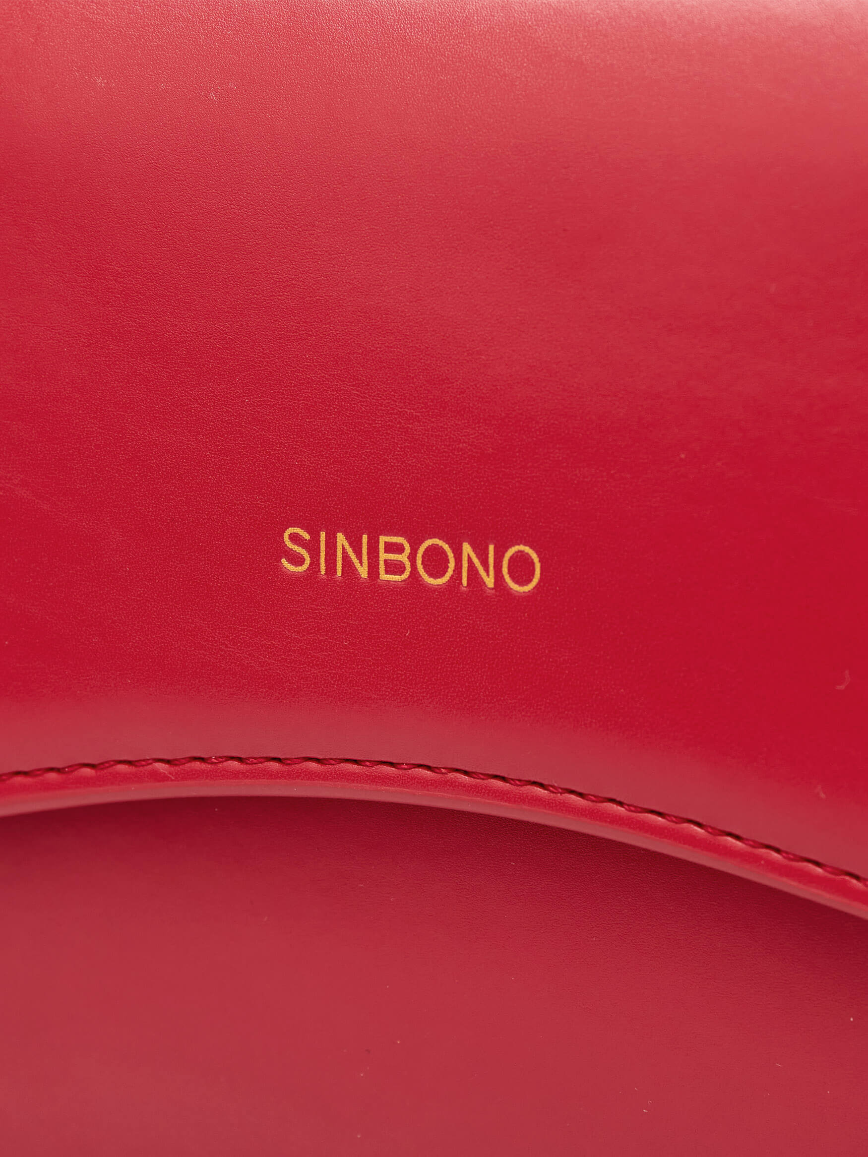 SINBONO Zoe Shoulder Bag Red - Sustainable Leather Bag