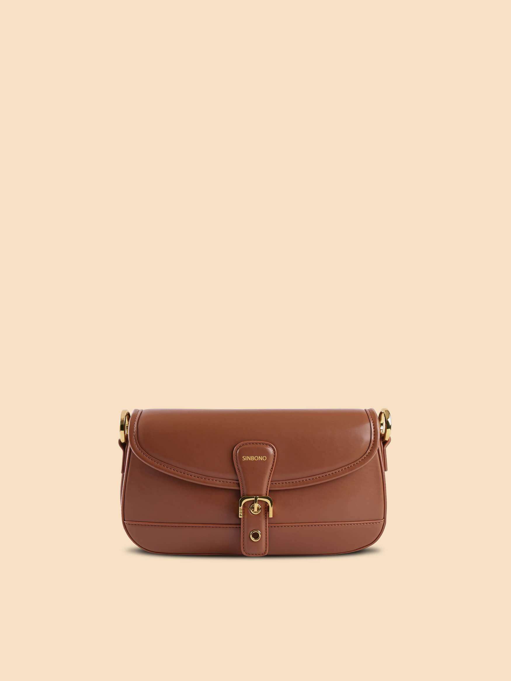 SINBONO Fiona Shoulder Bag Dark Brown