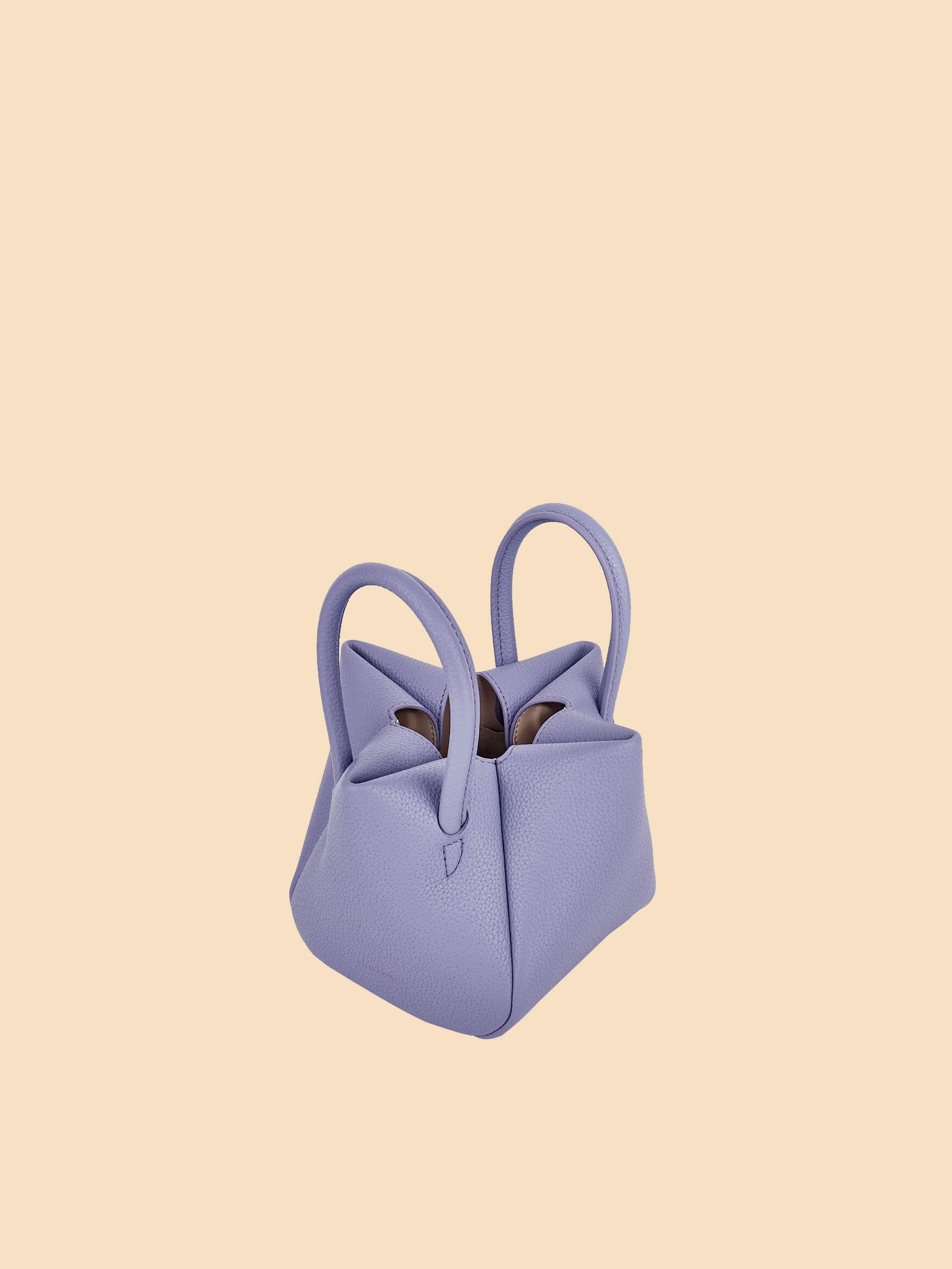 SINBONO Selena Ruched Hobo Handle Crossbody Bag Purple