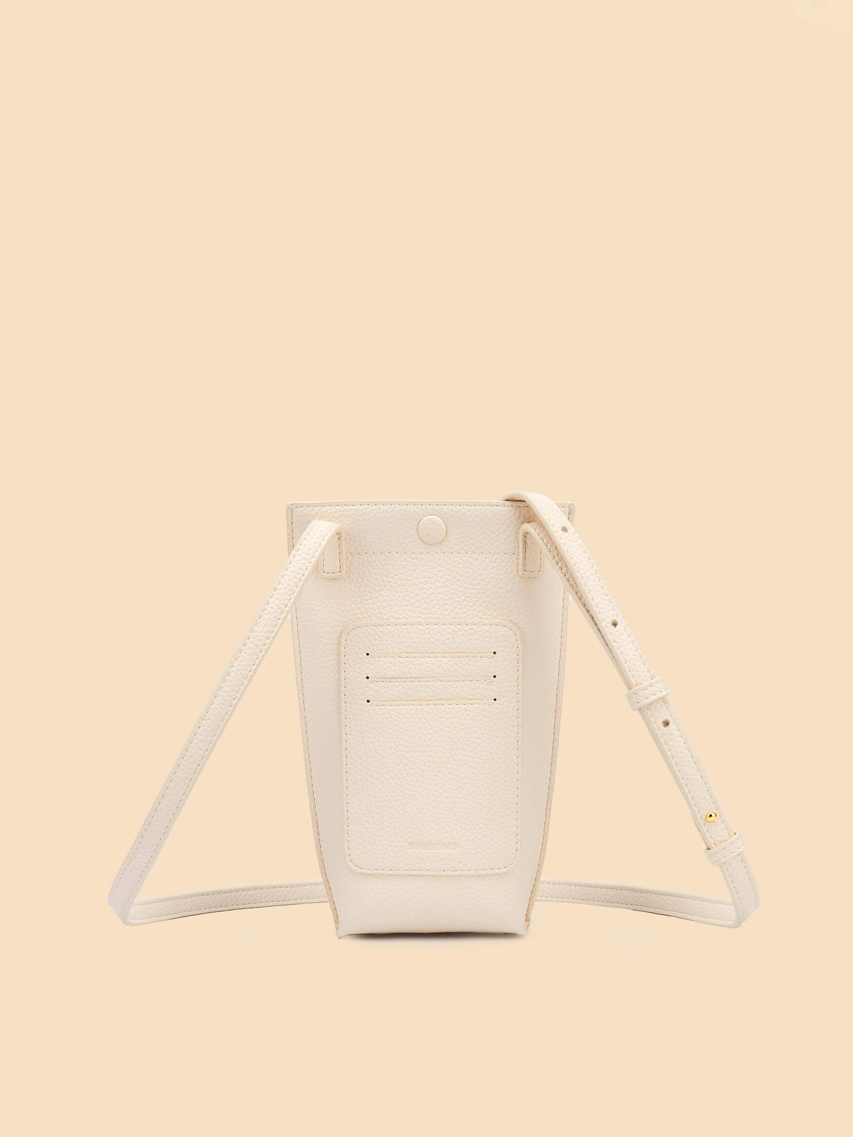 SINBONO Ivory Crossbody Bag- High-quality Soft Vegan Leather Bag