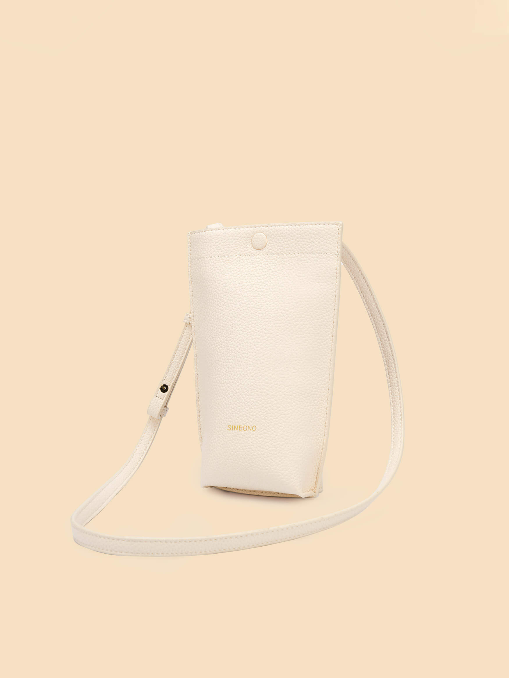 SINBONO Ivory Crossbody Bag- High-quality Soft Vegan Leather Bag