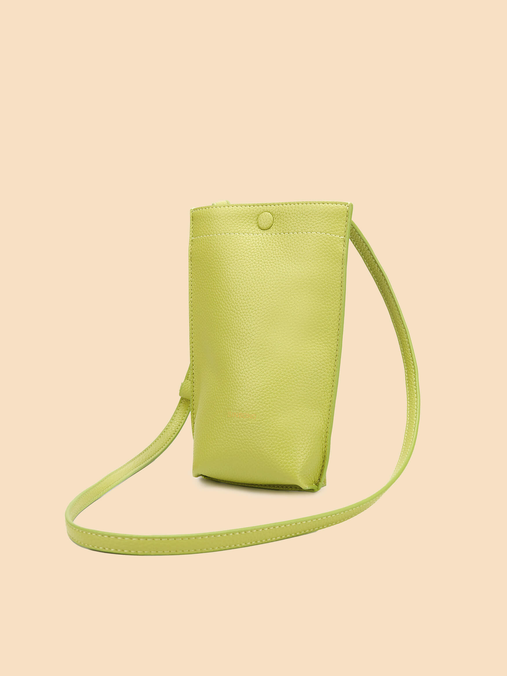 SINBONO Lime Green Crossbody Bag- High-quality Soft Vegan Leather Bag