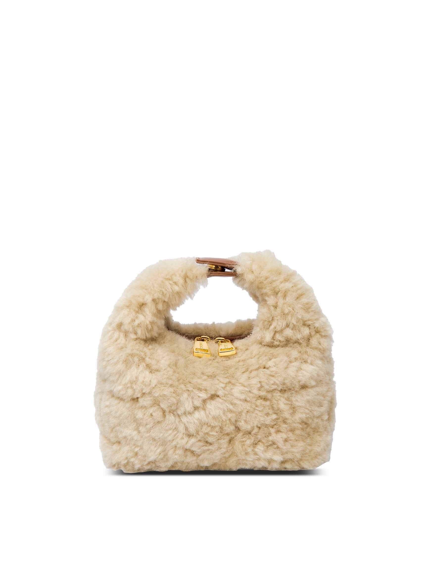 Vienna Top Handle Crossbody Bag in Light Green Vegan Leather - Front View