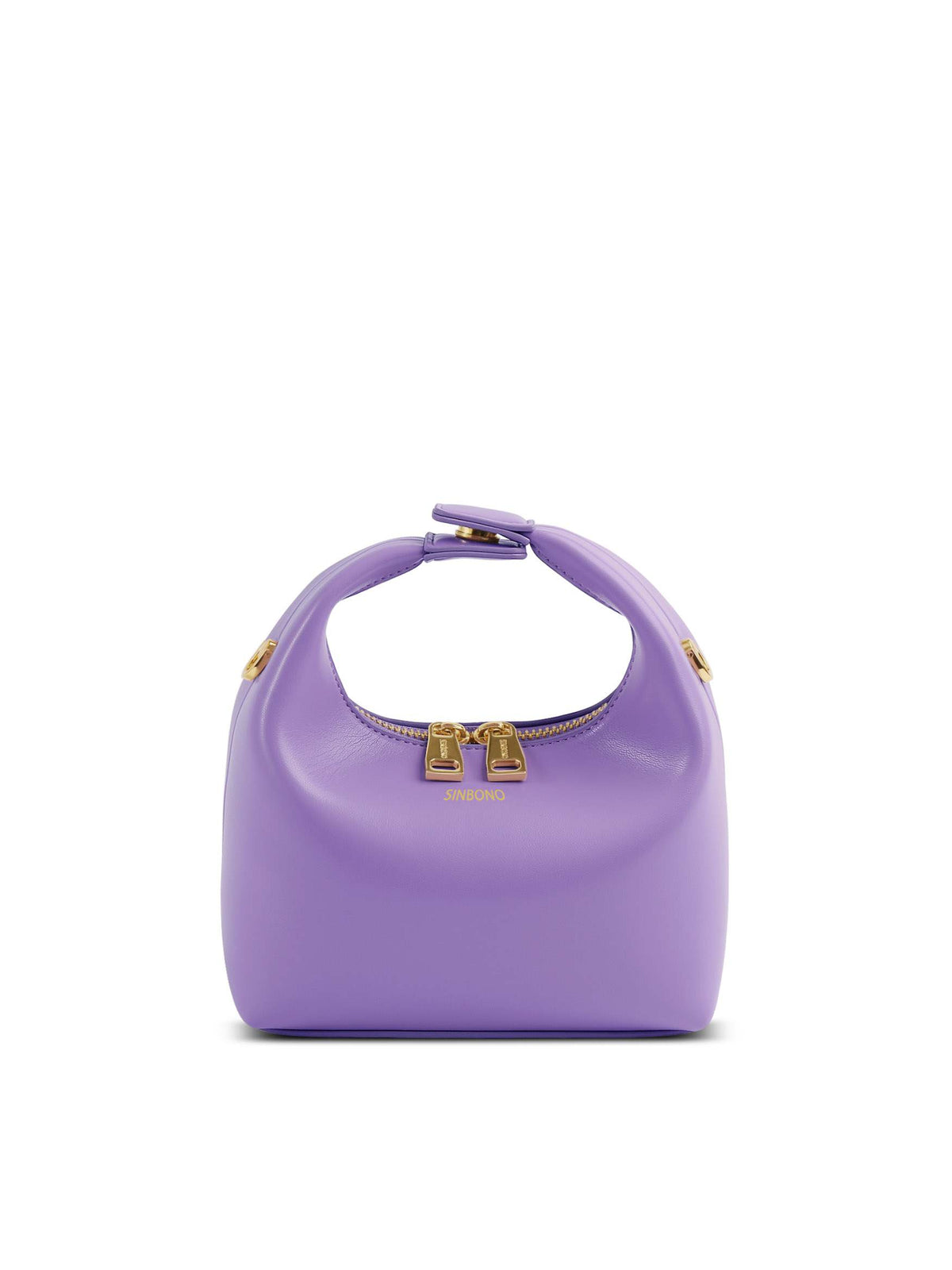 Vienna Women Purple Vegan Leather Crossbody Bag Crossbody Bag -SINBONO