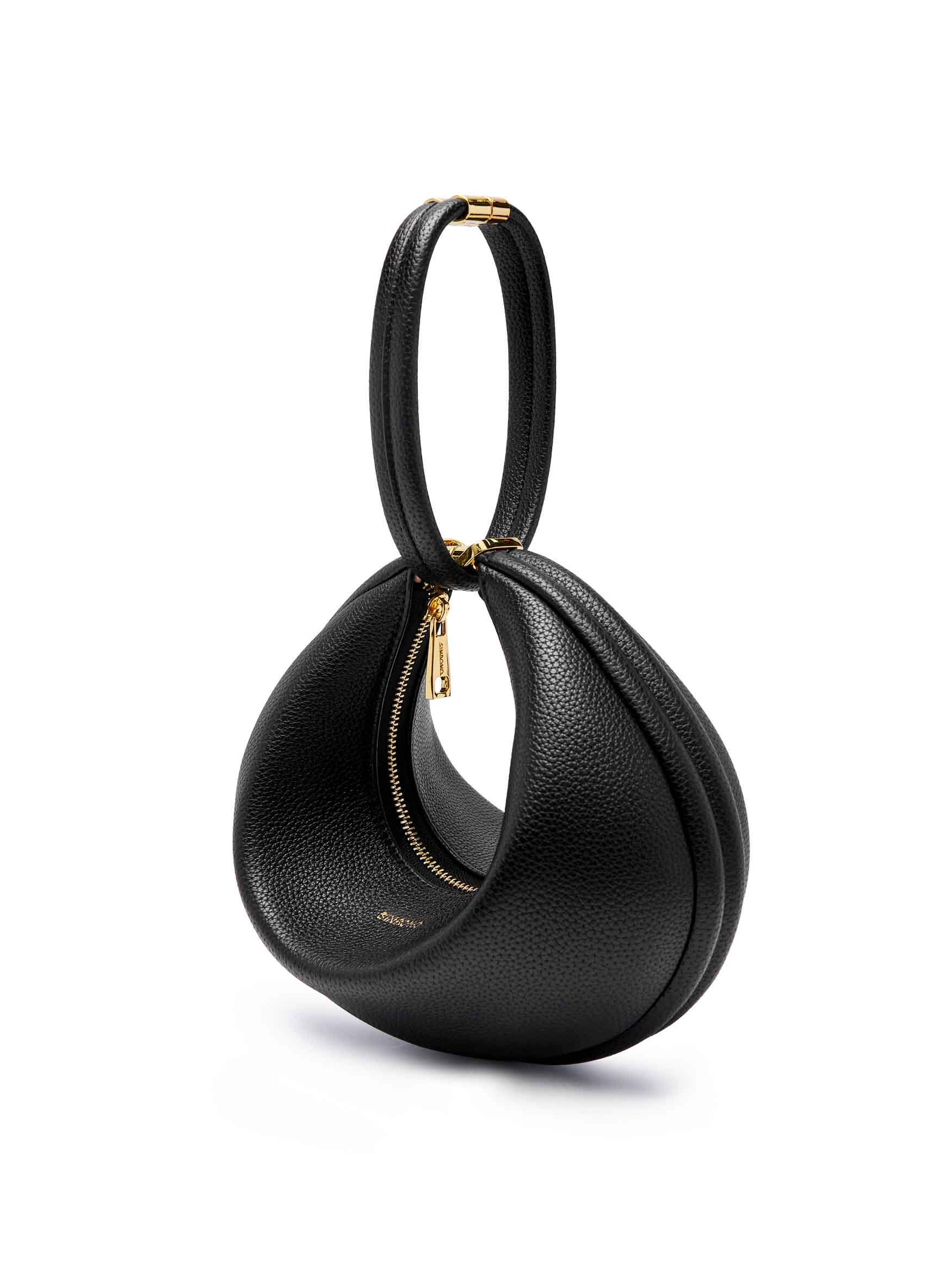 Zoey Shoulder Crossbody Bag - Black