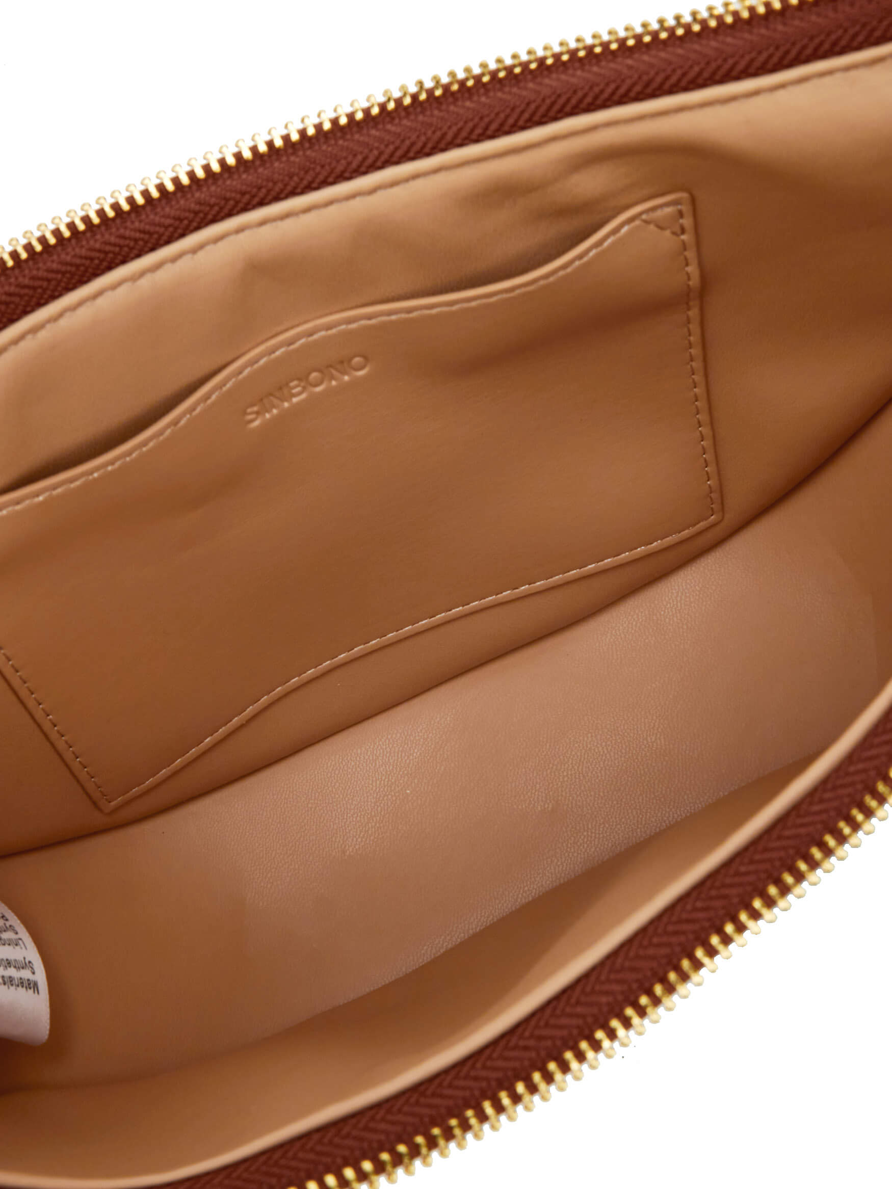 Zoey Shoulder Crossbody Bag - Dark Blue&Brown