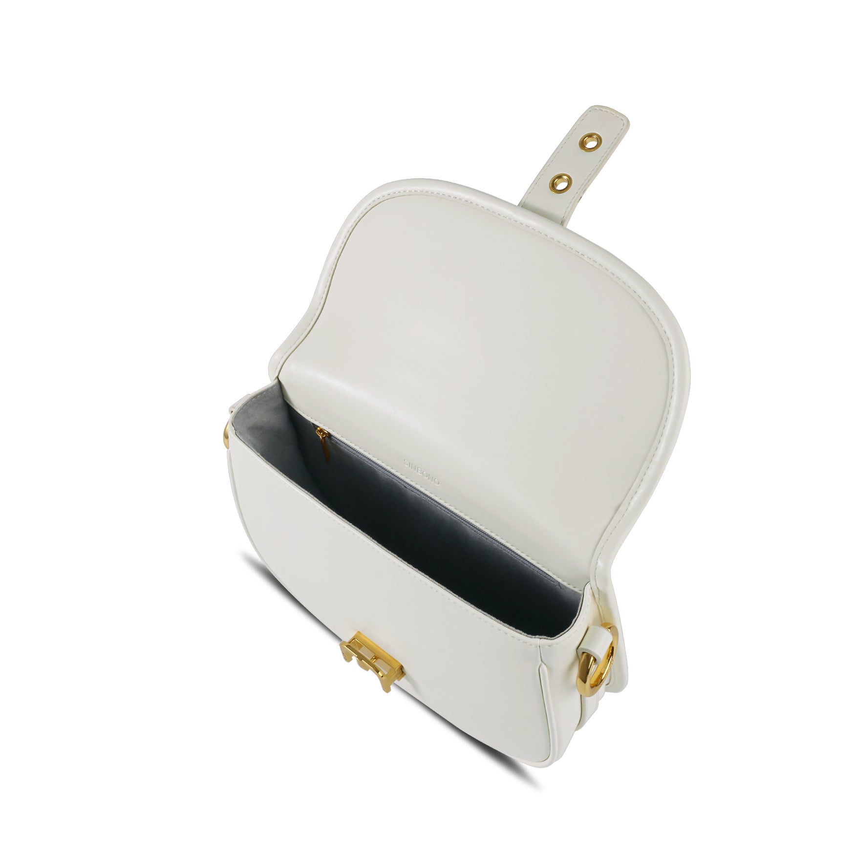 SINBONO Medium Fiona Vegan Handbags White